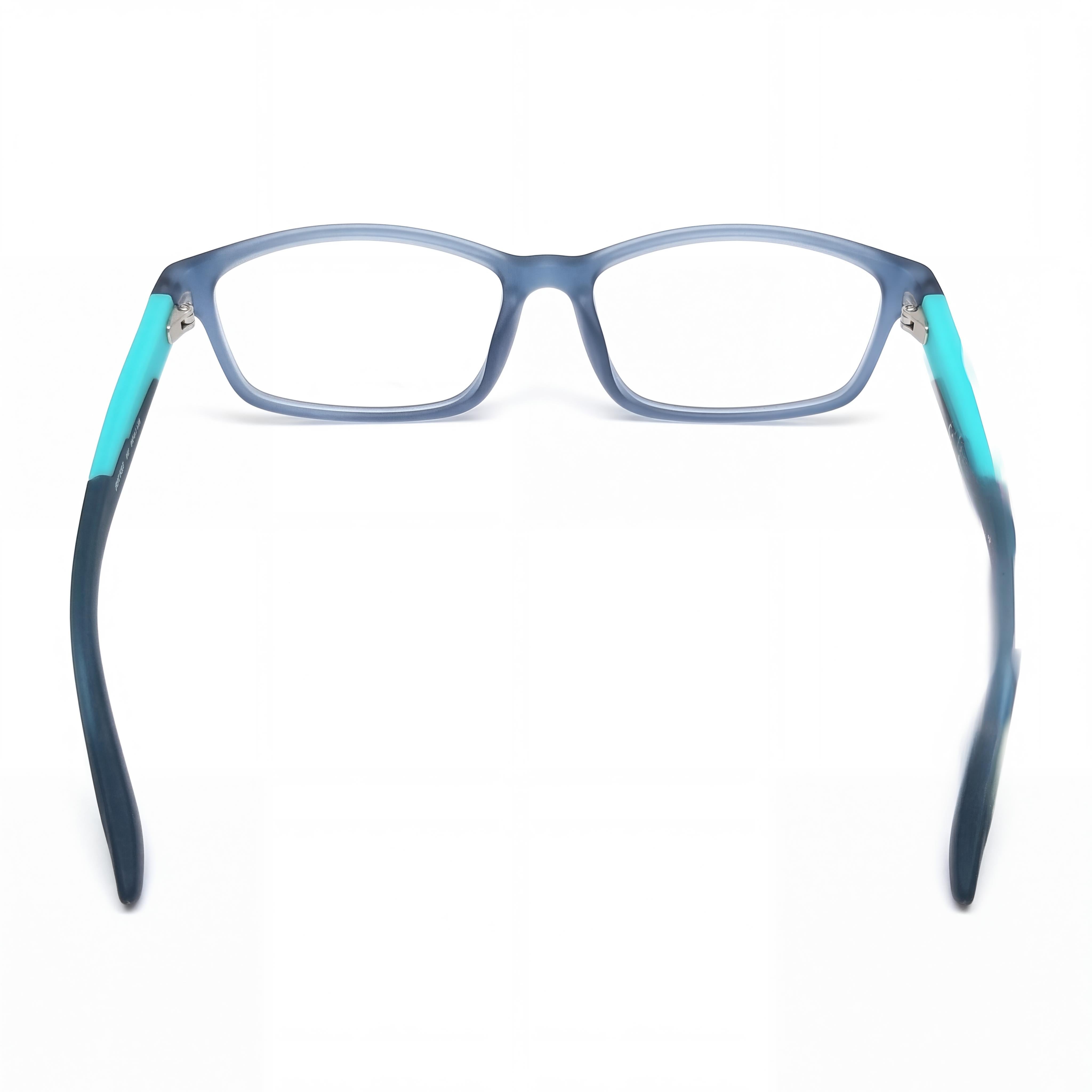 Nike 7130af Unisex Polarized Propionate Sunglasses, Blue with Jade/Space Blue Frame, Space Blue Lens 57mm, Photo 4