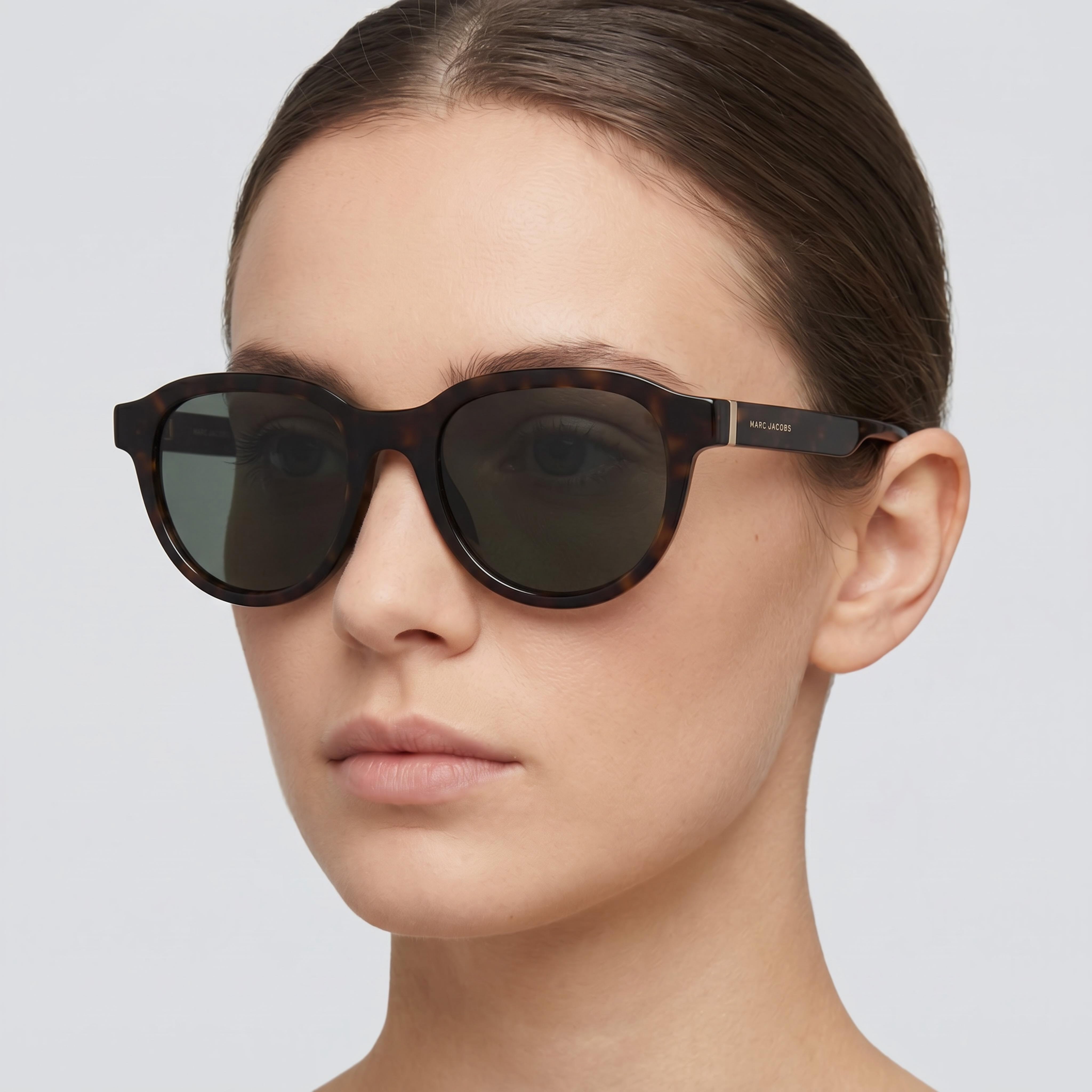 Marc Jacobs Modern Women's Acetate Havana UV Protection Sunglasses 52mm, Photo 5
