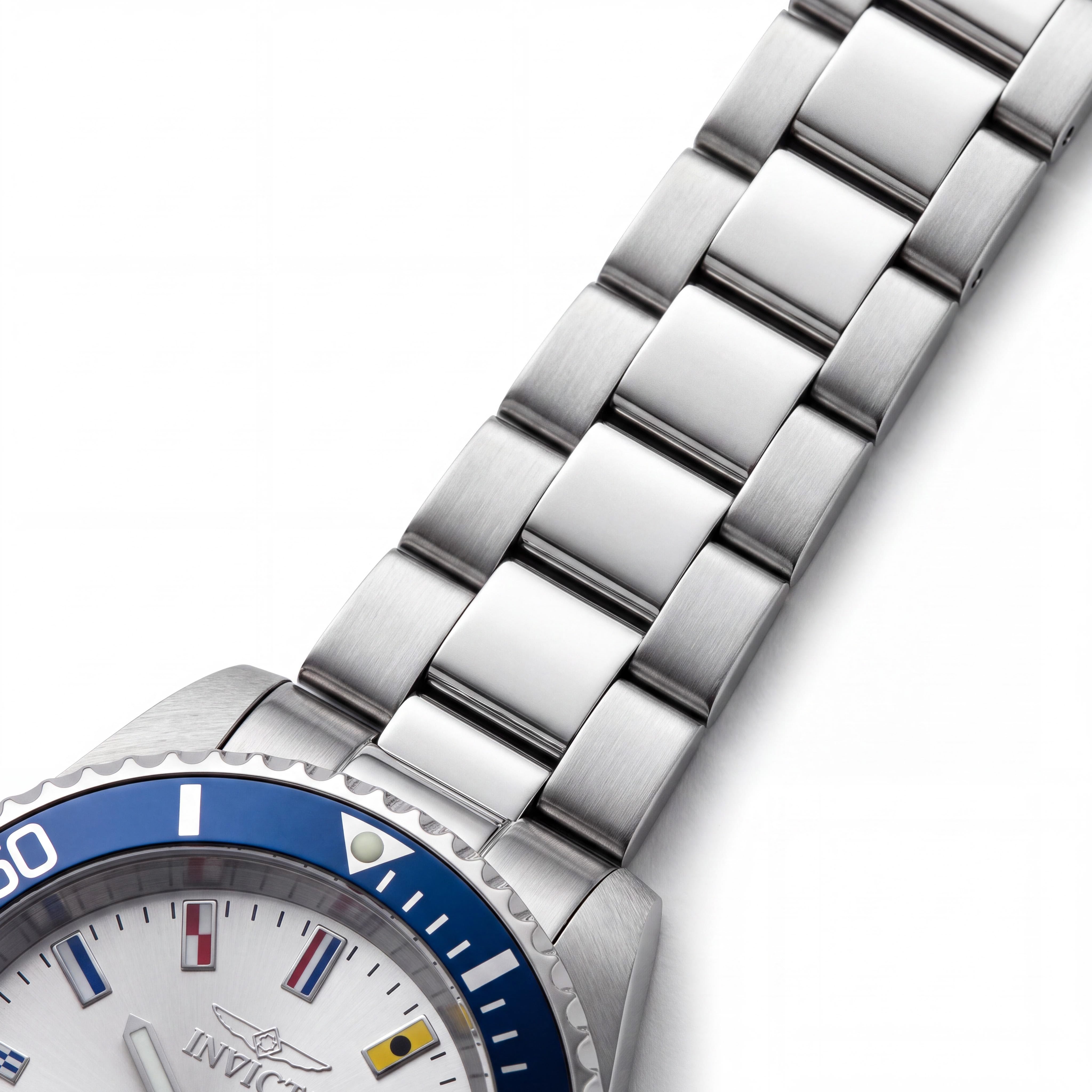 Invicta Pro Diver 49885 Men's Stainless Steel Quartz Watch Silver Dial 40mm 20 ATM Water Resistant, Photo 3