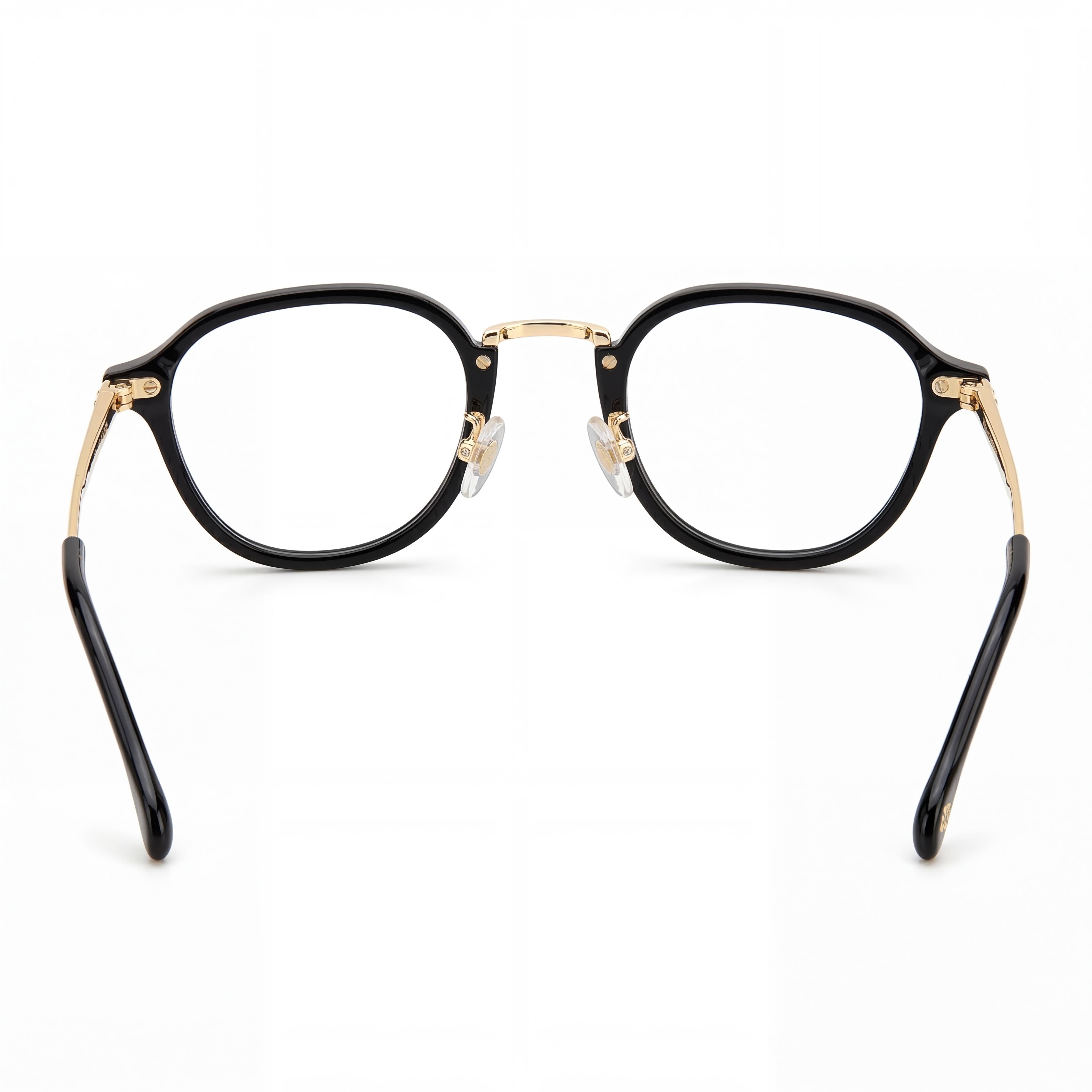 Isabel Marant Im 0034 Gafas de sol modernas para mujer con montura de poliamida y lentes de policarbonato negras doradas, 49 mm, Photo 3