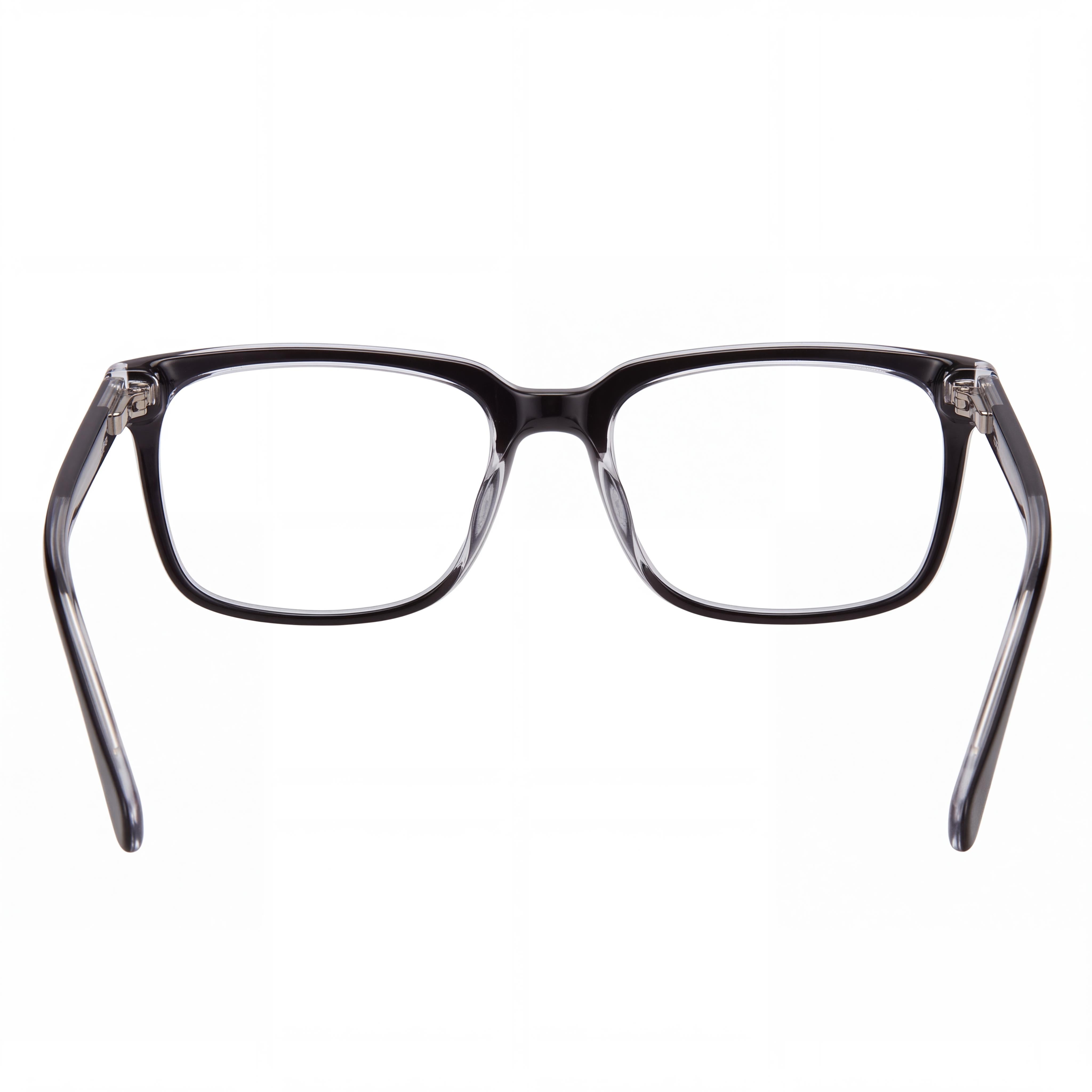 Gafas de sol GUESS Gu50063 negras, montura de plástico monocolor para hombre, lentes transparentes de policarbonato de 56-18-145mm, Photo 3