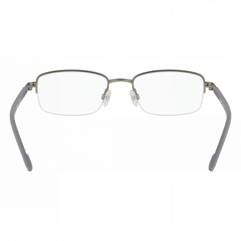Gafas para hombre Flexon H6079 con montura de acetato satinado musgo, lentes de policarbonato, tamaño 52-19-145mm