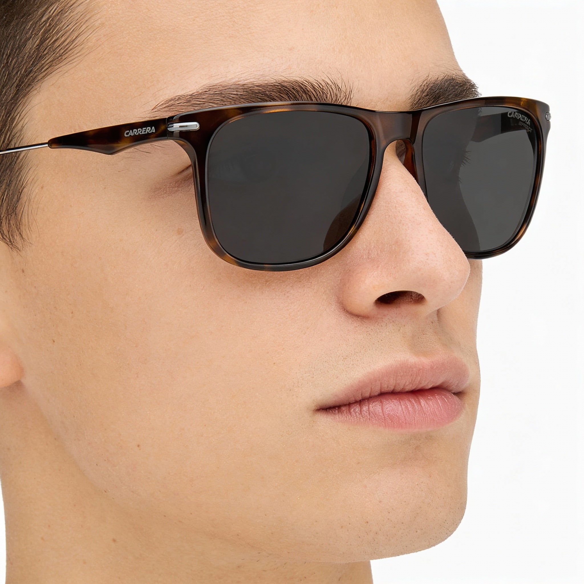 Gafas de sol Carrera 276/S unisex con montura de propionato Havana, lentes de policarbonato, no polarizadas y protección UV de 55 mm, Photo 3