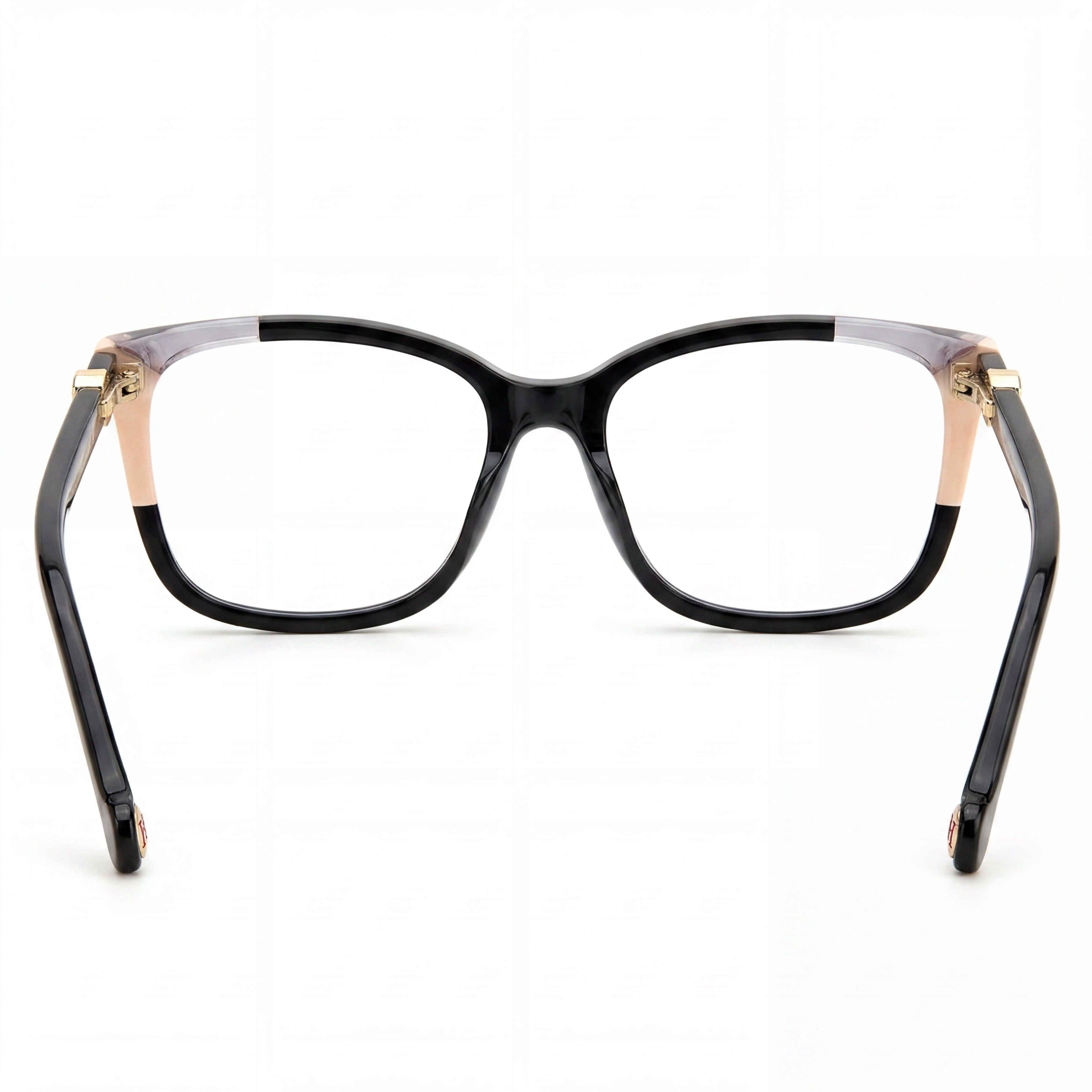 Gafas de sol Carolina Herrera CH 0055 para mujer, montura de acetato, lentes de policarbonato polarizadas en negro nude con estuche de 54 mm, Photo 4