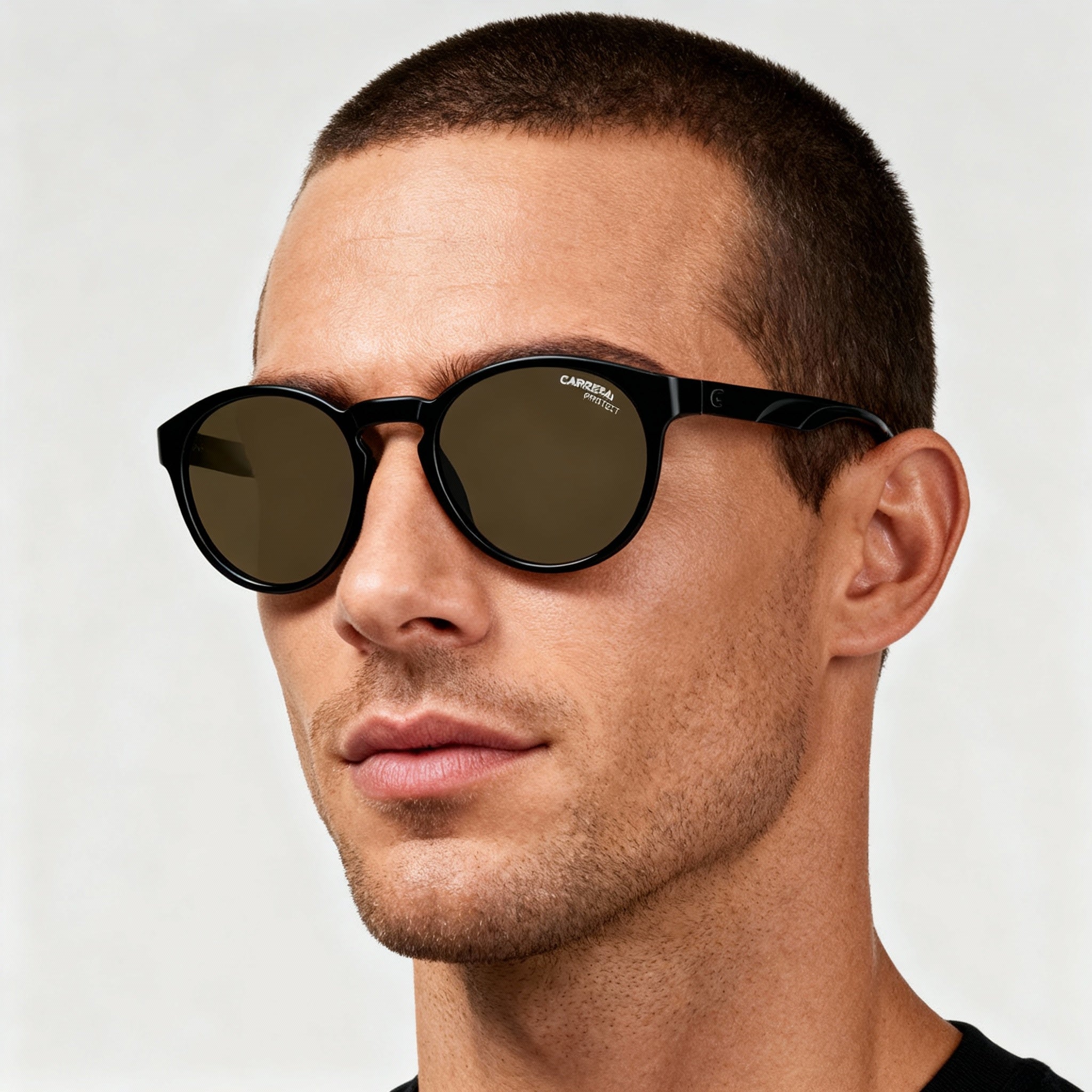 Gafas de sol Carrera 8056/S para hombre, de poliamida negra, no polarizadas, 100 % protección UV, 51-22-145, Photo 2