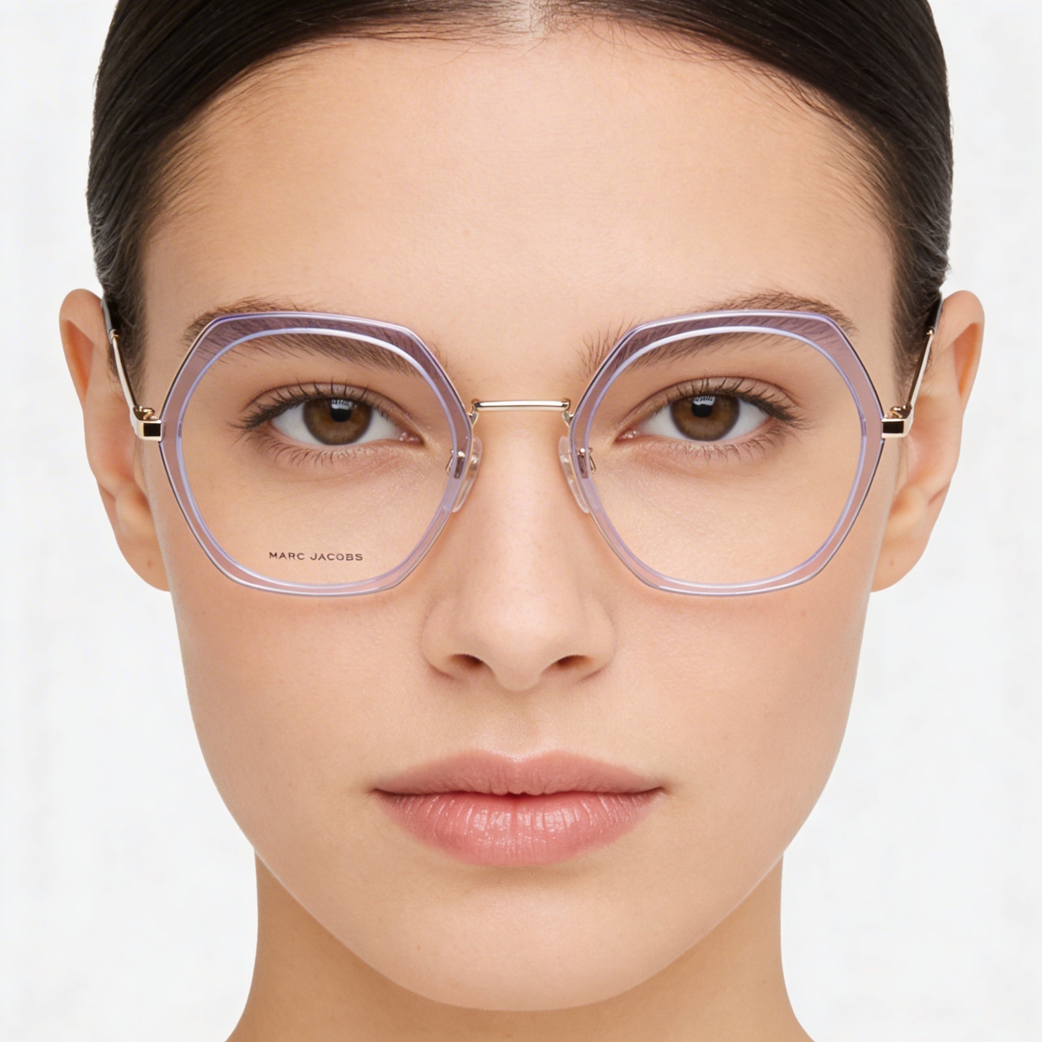 Gafas de sol Marc Jacobs Marc 700 para mujer, de acero aleado, color lila y dorado, no polarizadas, de 51 mm, Photo 5