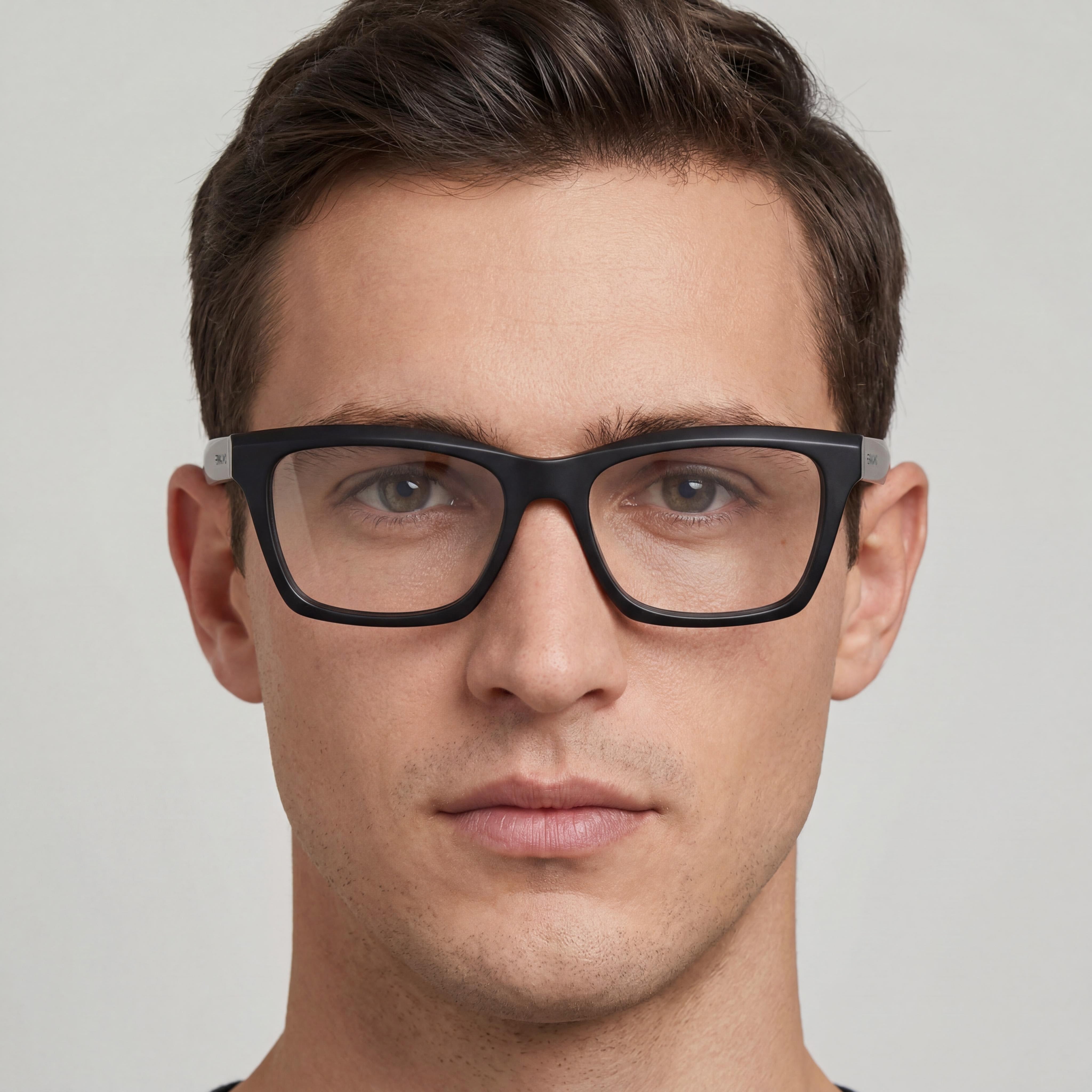 Gafas de sol Salvatore Ferragamo SF2986 para hombre con montura de acetato negro y lentes de 53 mm de ancho, Photo 3