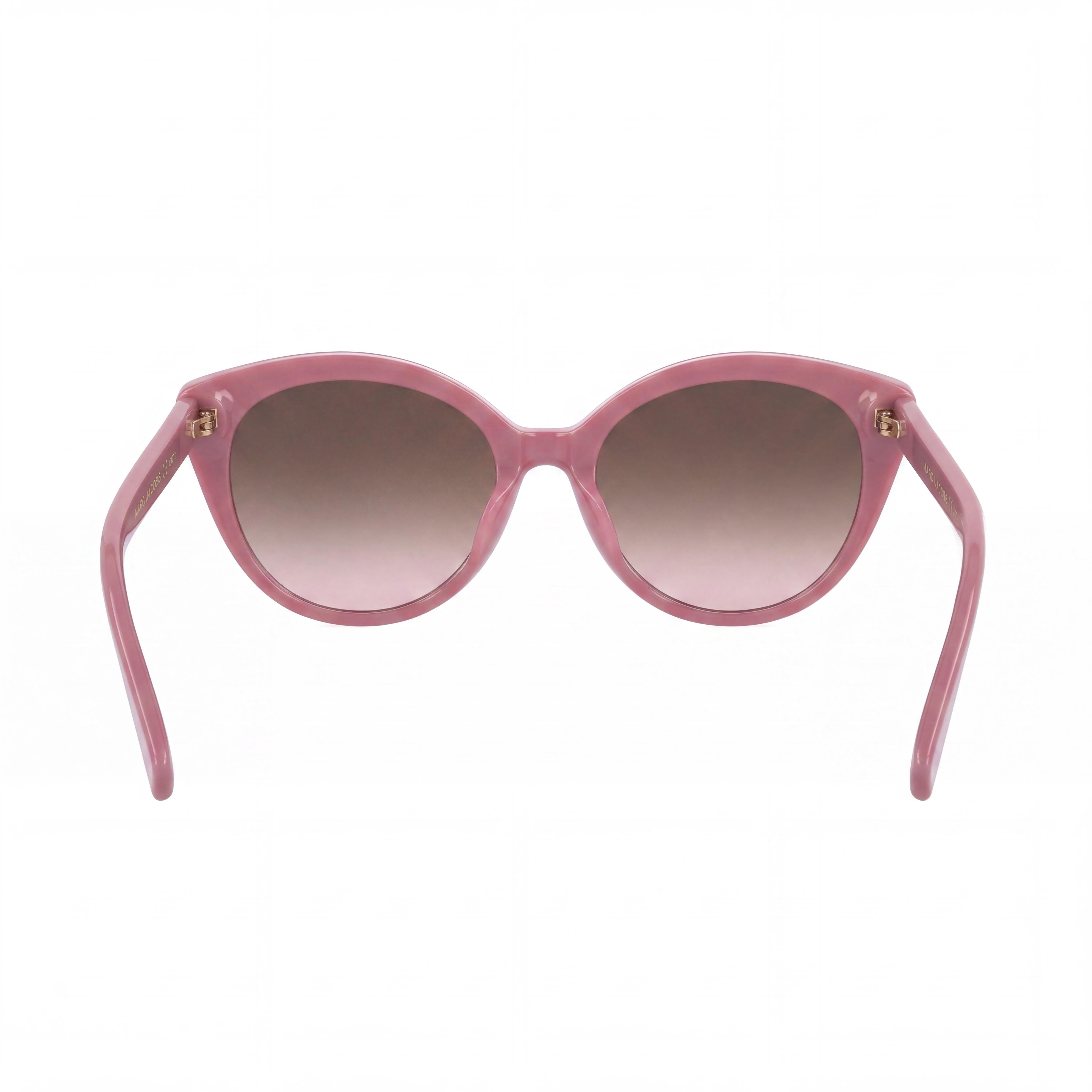 Marc Jacobs Classic Pink Non-Polarized Sunglasses for Women - Bridge Width 18mm, Temple Length 145mm, Photo 4