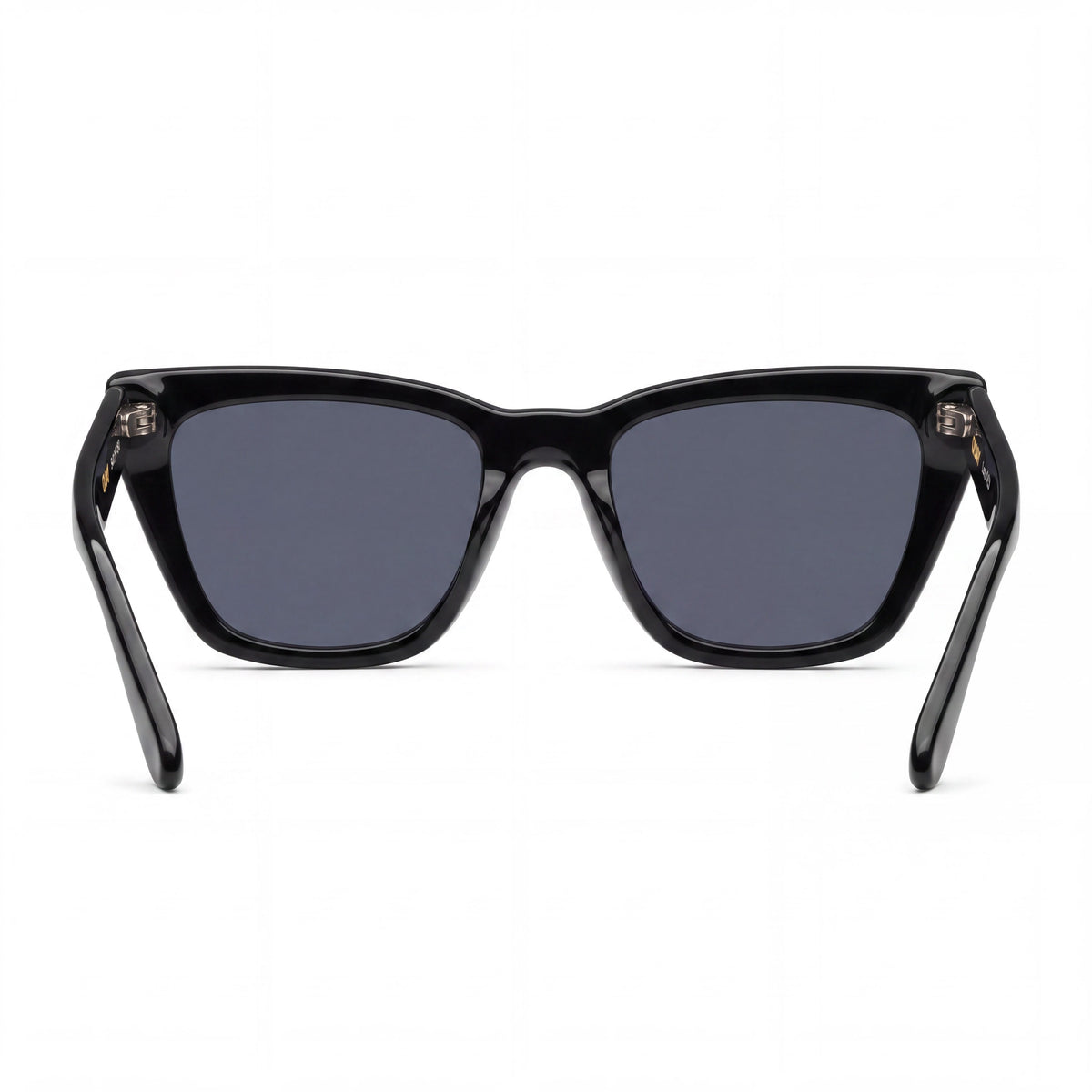 QUAY AUSTRALIA Call the Shots Women's Black Smoke Injection Frame Polarized 100% UV Sunglasses 54mm, Photo 2