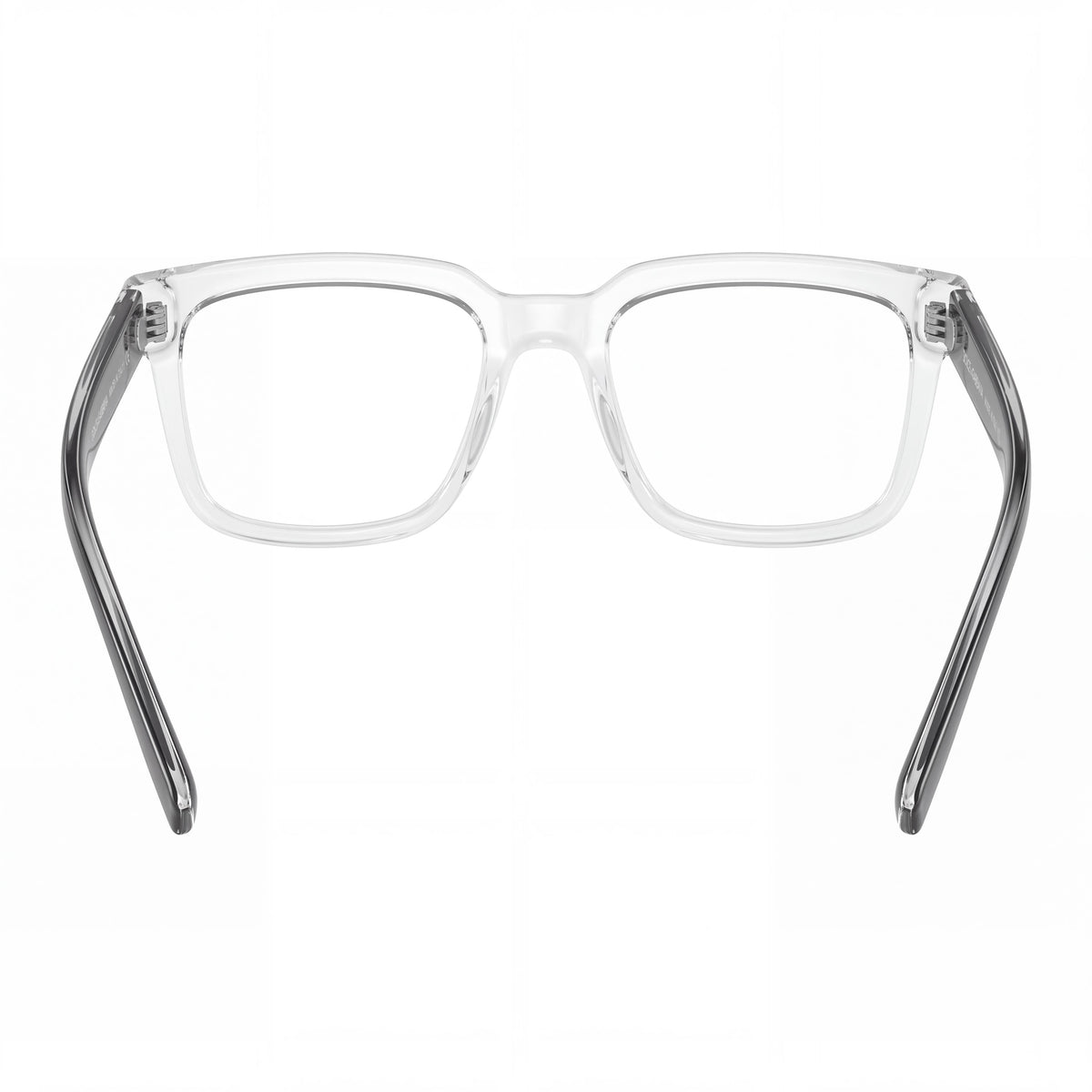 Gafas Dolce & Gabbana Modern Unisex de Plástico Moldeado con Cristales Cuadradas de Montura Completa, Ancho de Lente 52mm, Photo 2