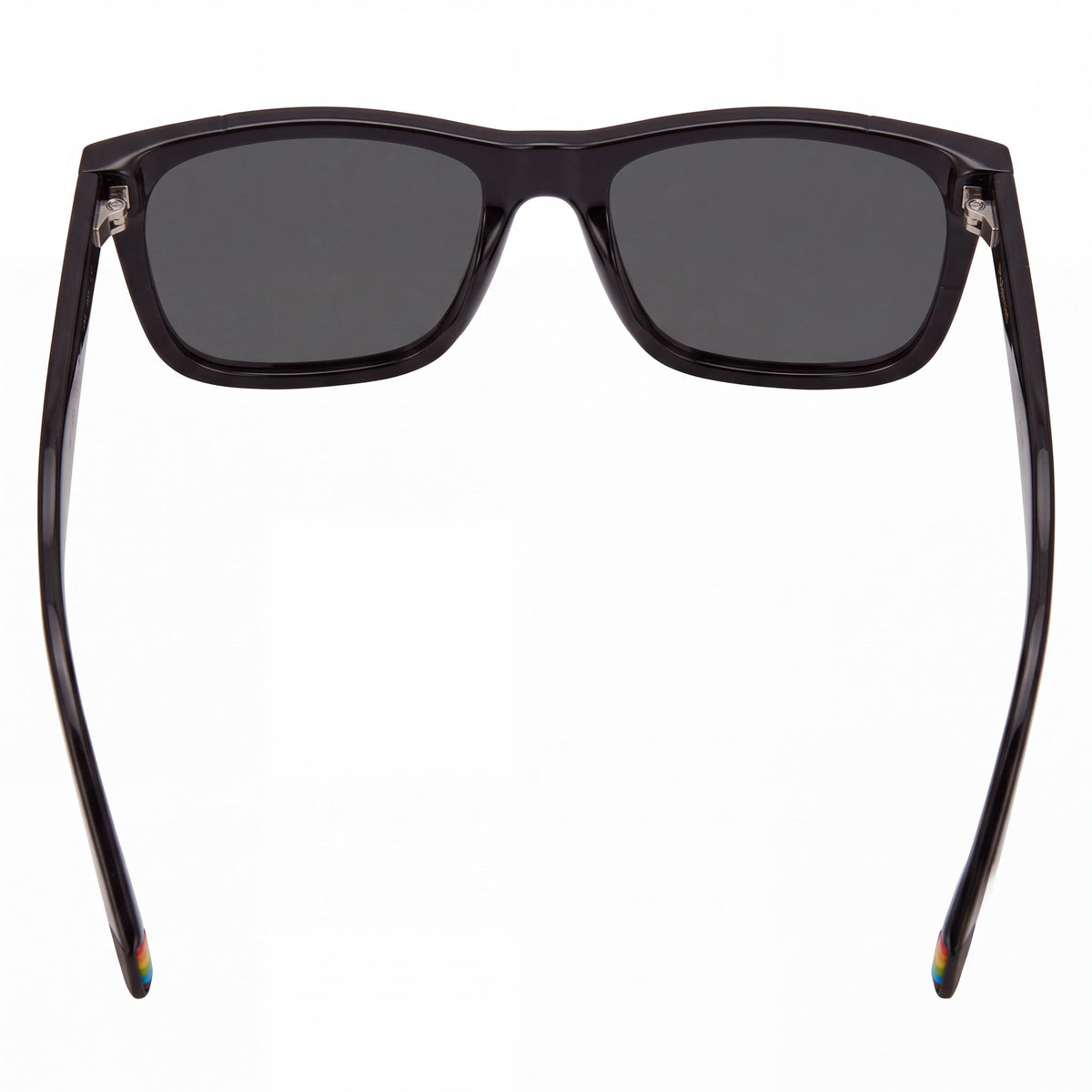 Polaroid PLD 6186/S Rectangular Unisex Black Polycarbonate Grey Polarized UV Protection Sunglasses 54-18-145, Photo 2