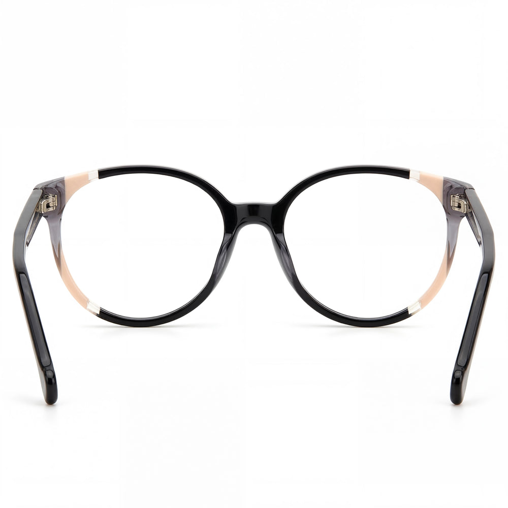 Carolina Herrera Modern Acetate Black Nude Women's Sunglasses 52mm
