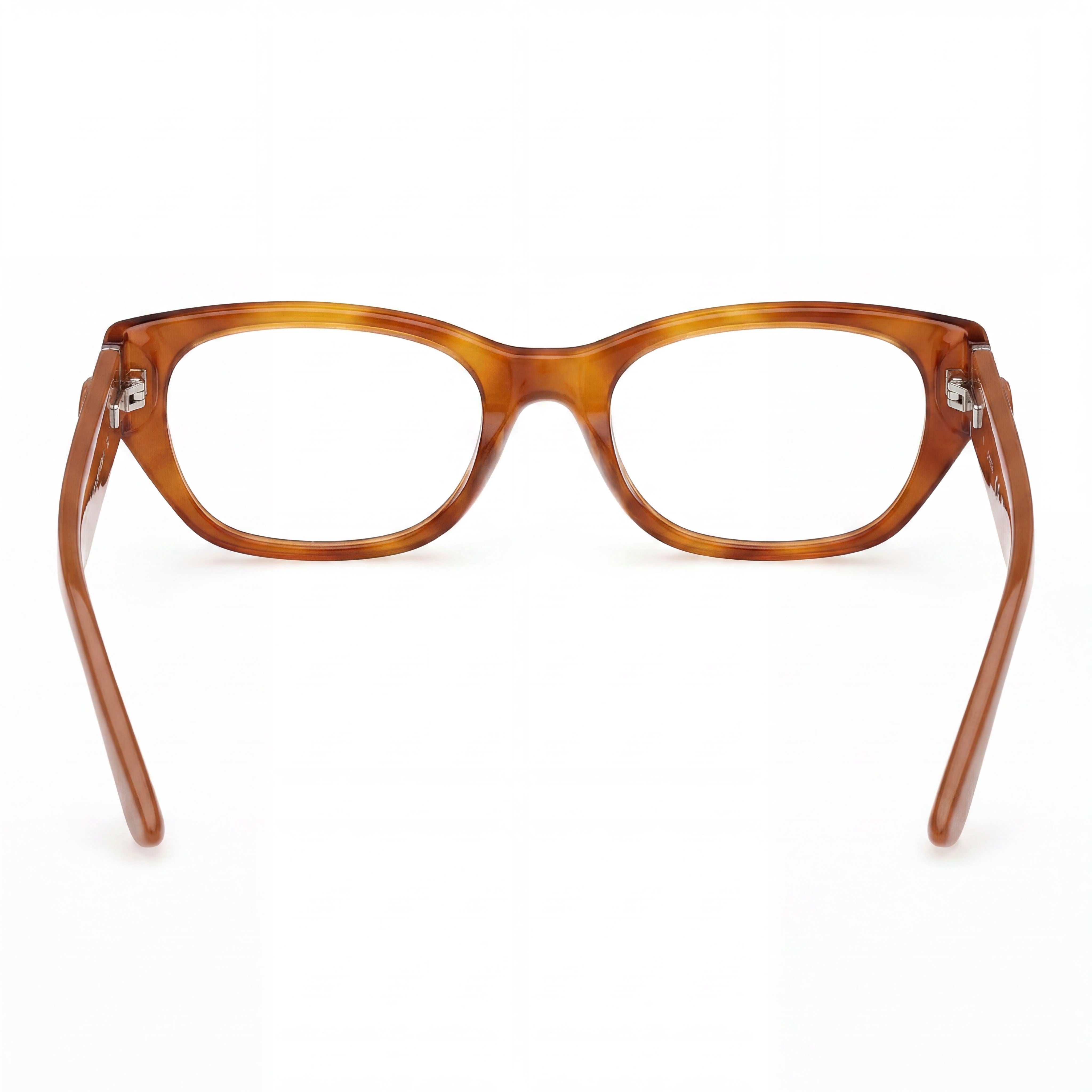 GUESS Gu50304 Women's Eyeglasses featuring Blonde Havana Shiny Light Orange Plastic Frame (50mm Lens), Photo 3