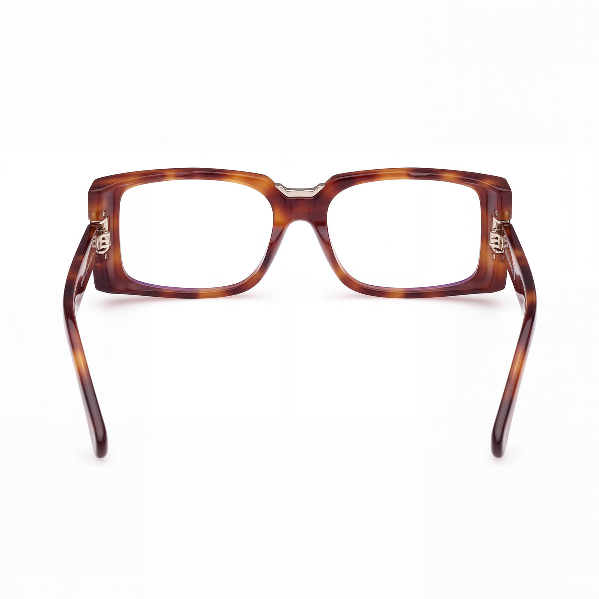 MaxMara 5157-B Women's Classic Sunglasses, Dark Havana Blue Filter Plastic Frame, Polycarbonate Lens, 54mm, Photo 3