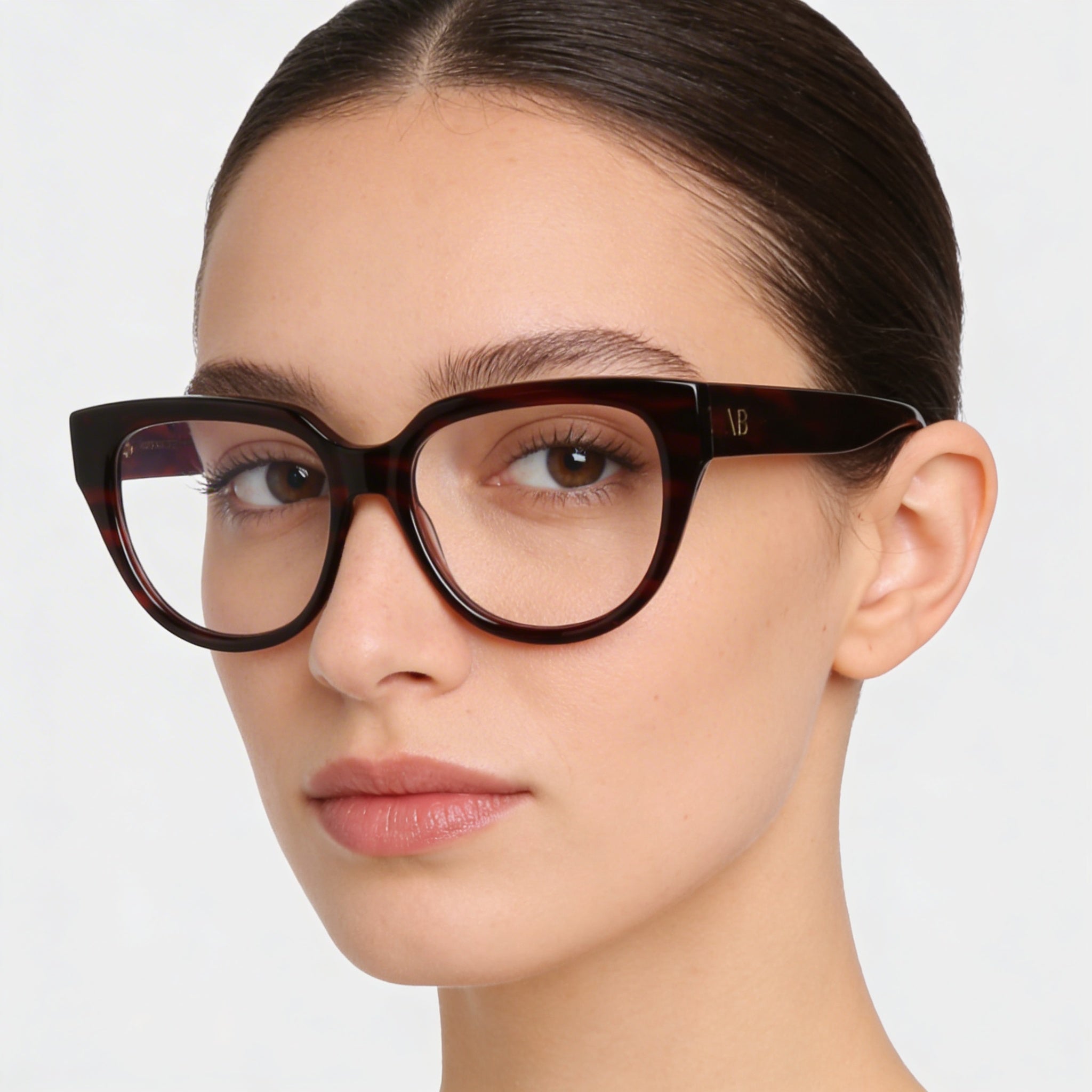 Gafas graduadas Victoria Beckham Vb2674 para mujer, con rayas rojas y lentes transparentes de demostración, 53-17-140, Photo 5