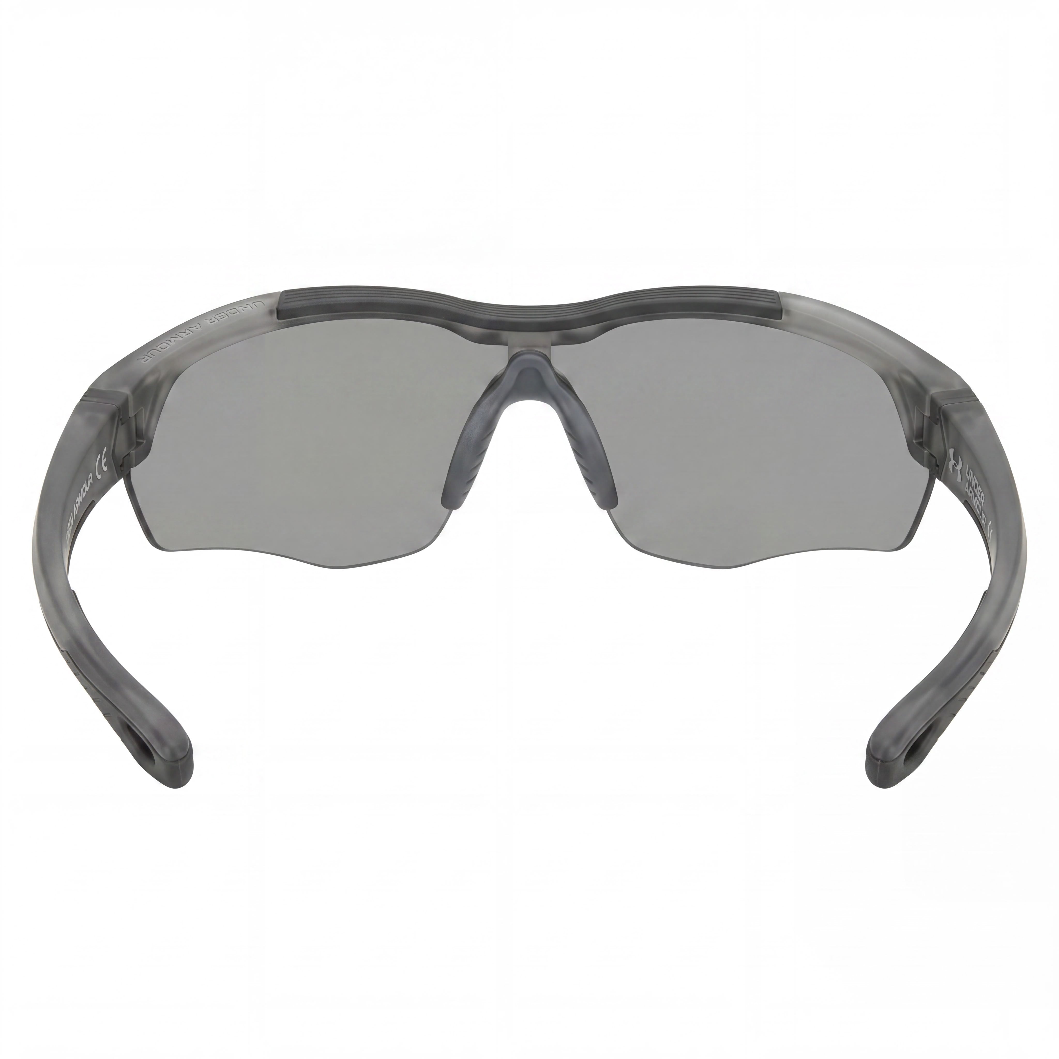 Under Armour Modern Unisex Crystal Grey Polyamide Non-Polarized Sunglasses, Violet Blue Multilayer Lenses, UV Protection, 99mm Lens Width, Photo 4