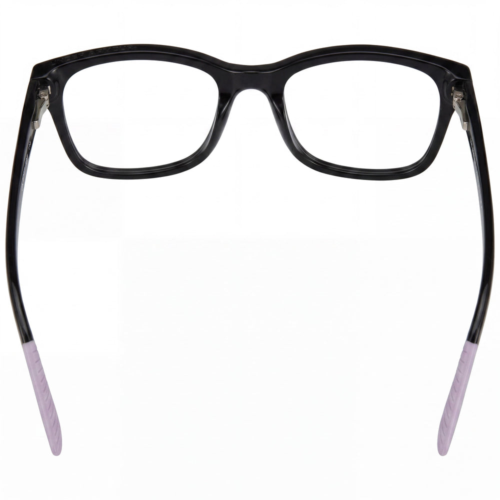 Gafas de sol Under Armour UA 5012 para mujer con montura de plástico negra y lentes de demostración negras de 51 mm