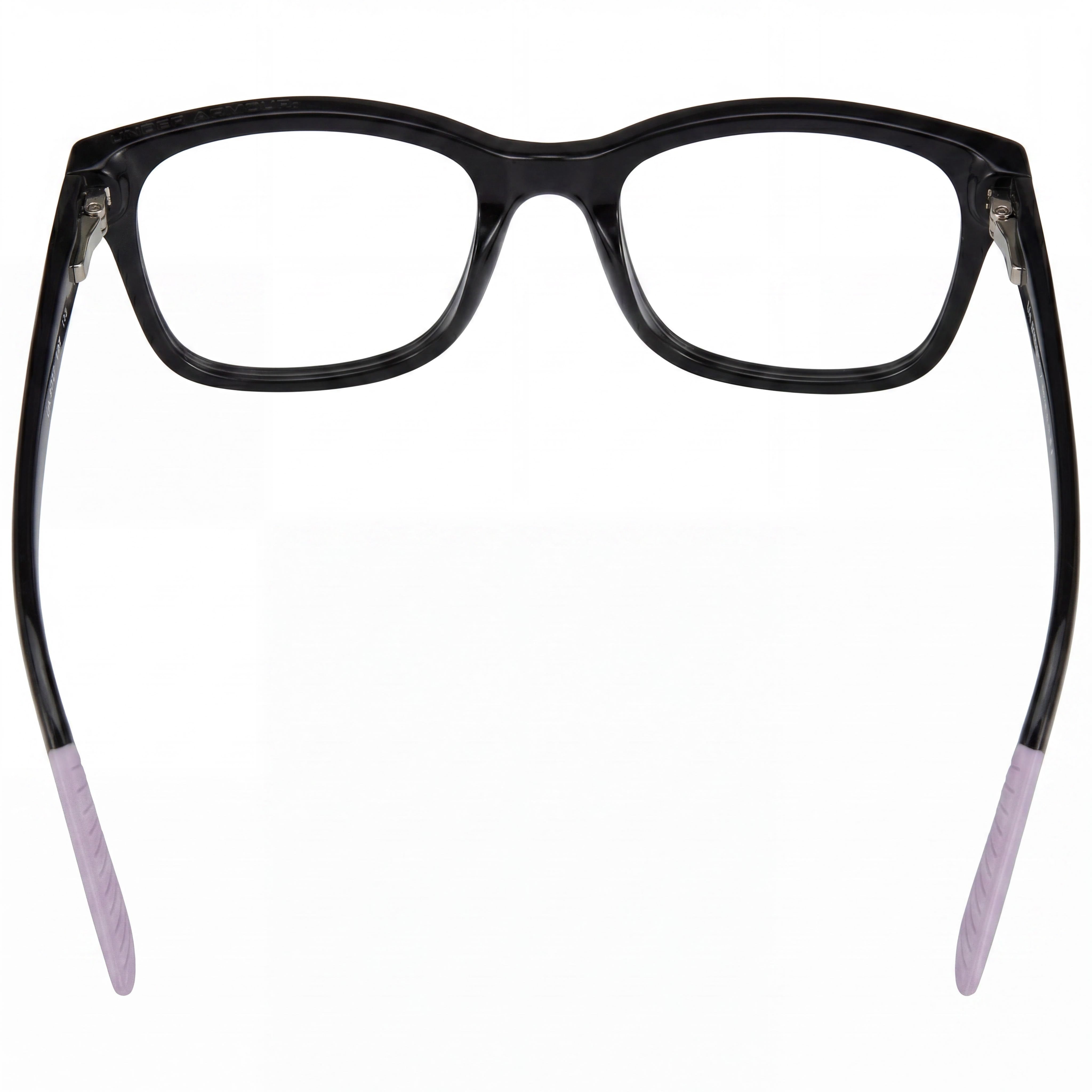 Under Armour Ua 5012 Women's Black Plastic Frame Eyeglasses with Black Demo Lens 51mm, Photo 2