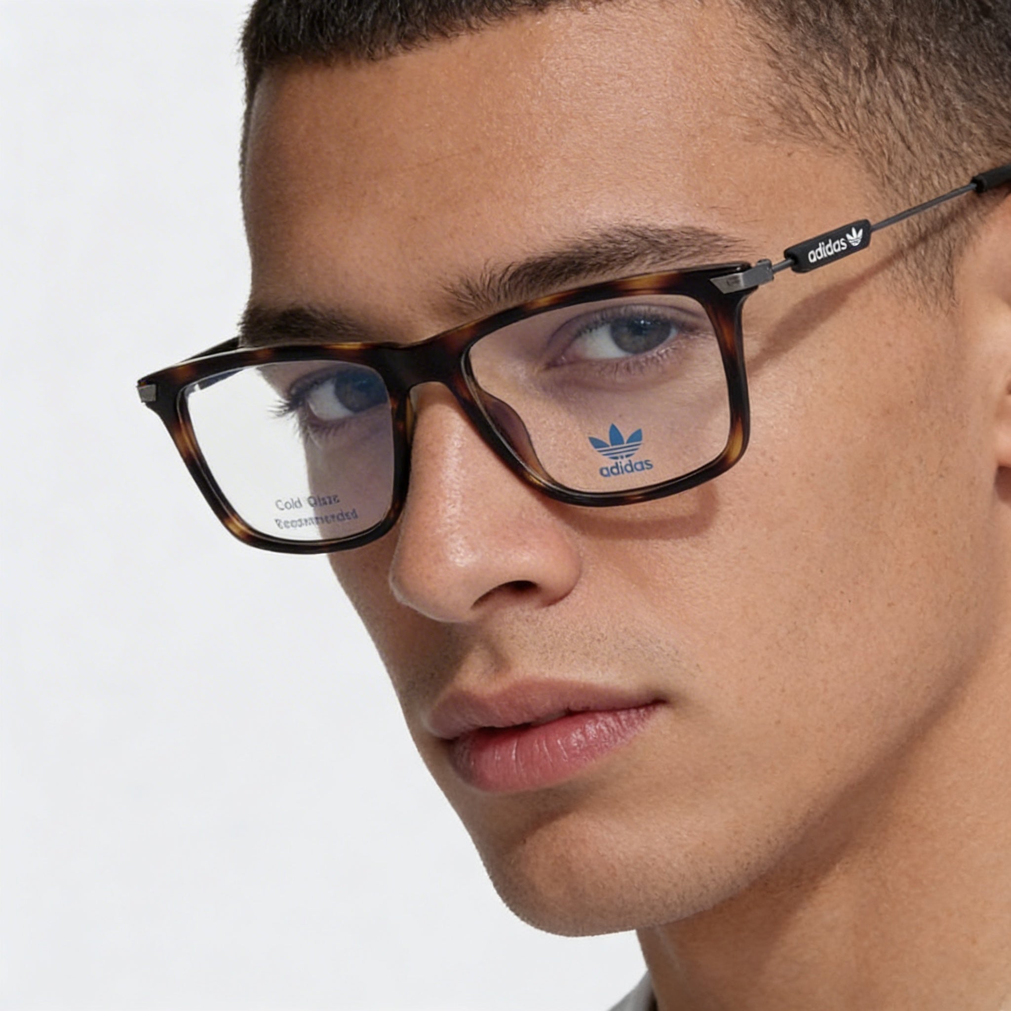 Gafas de sol polarizadas inyectadas Adidas Casual Havana Dark para hombre de 52 mm, Photo 4