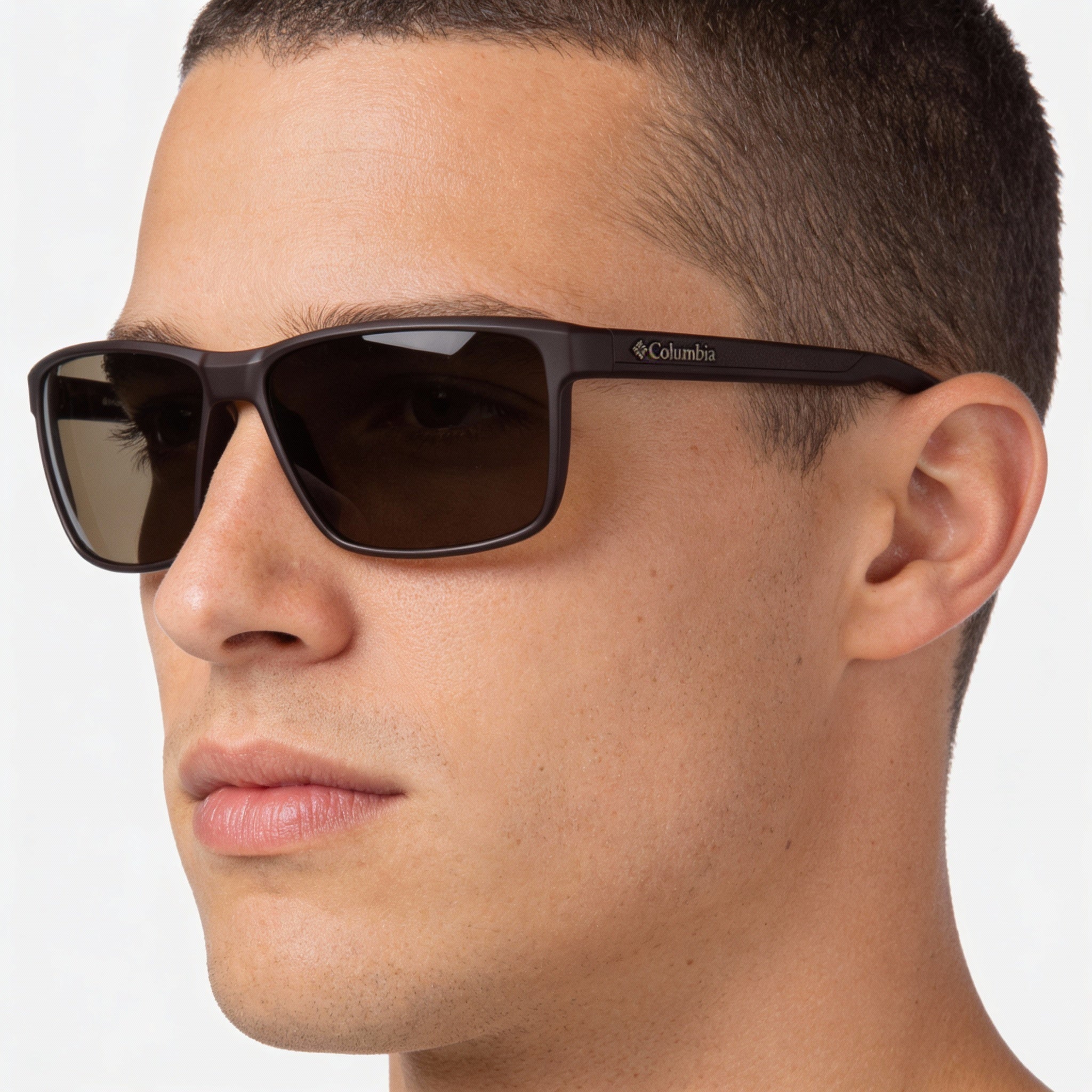 Columbia C 505 Sekunda Men's Metal Frame Matte Black Smoke Black Lens UV Protection Lens Width 59mm, Photo 4