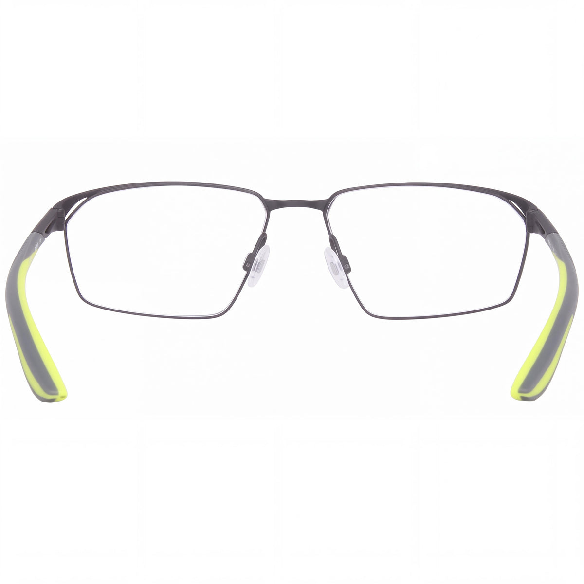 Gafas Nike unisex de armazón de acero aleado 4311 con lentes de policarbonato de 56 mm, color negro satén/voltio, Photo 3