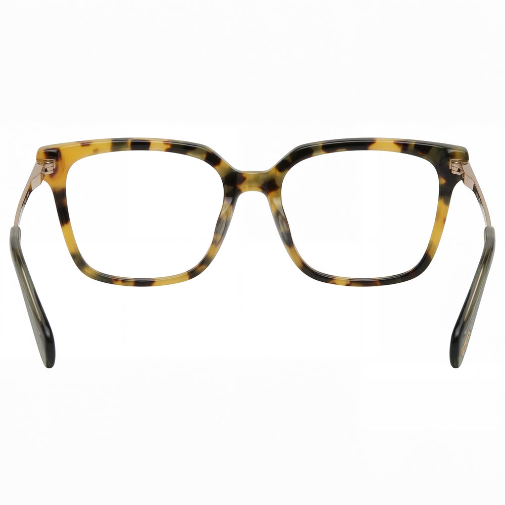 Gafas Police Modern para hombre, con montura de acetato y metal, lentes de policarbonato no polarizadas, 52 mm