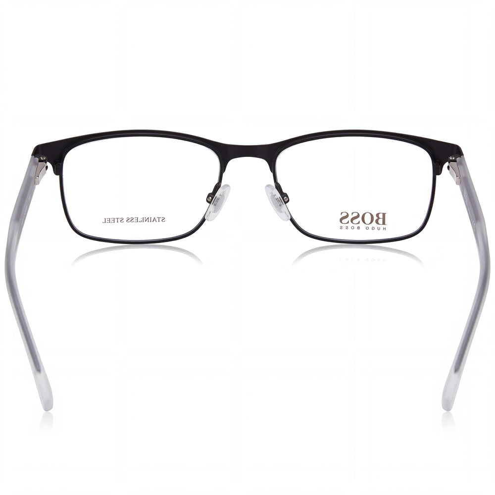 BOSS 0967/It Unisex Matt Black Metal Frame Non- Polycarbonate Eyeglasses 56-18