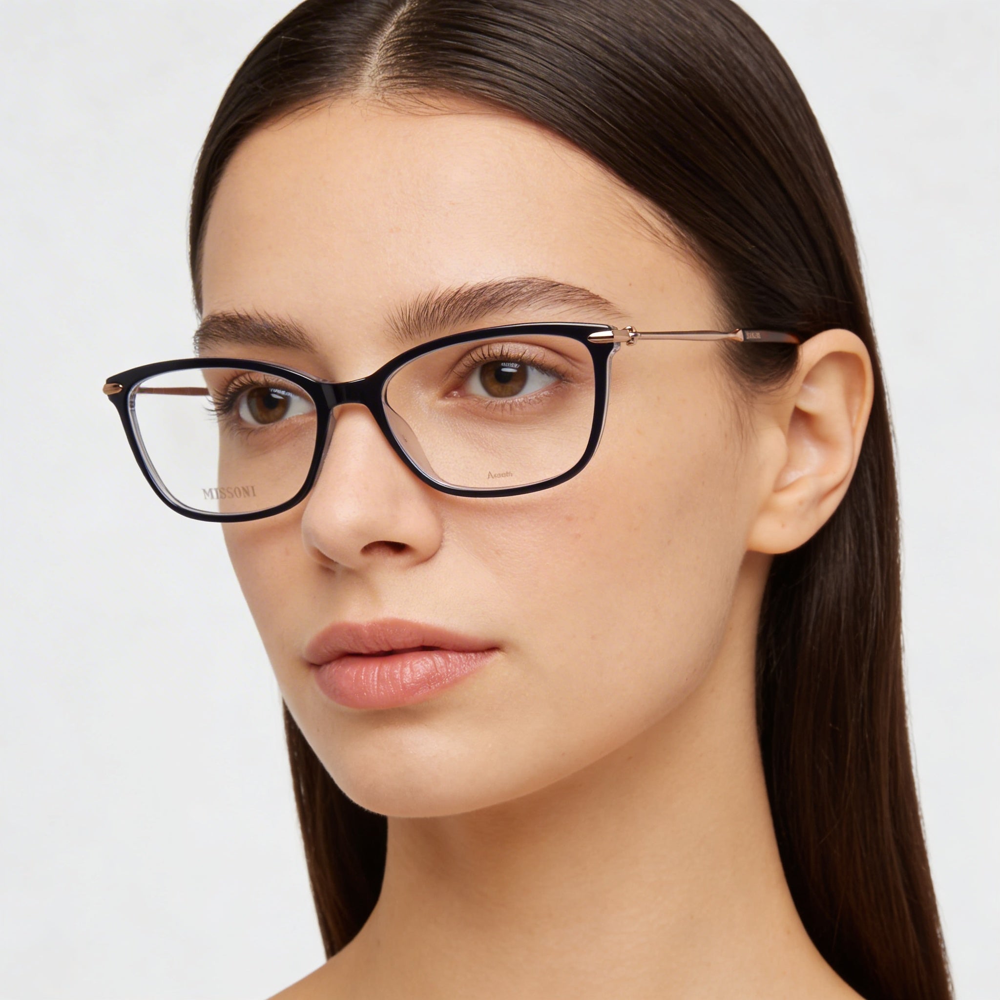 Gafas de sol Missoni Mis 0058 para mujer con montura de acetato color Habana y lentes de policarbonato color Habana (53-15-140), Photo 4