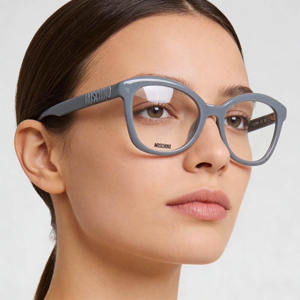 Moschino Casual Women's Azure Cellulose Frame Non Eyeglasses 51mm Lens 19mm Bridge 140mm Temple