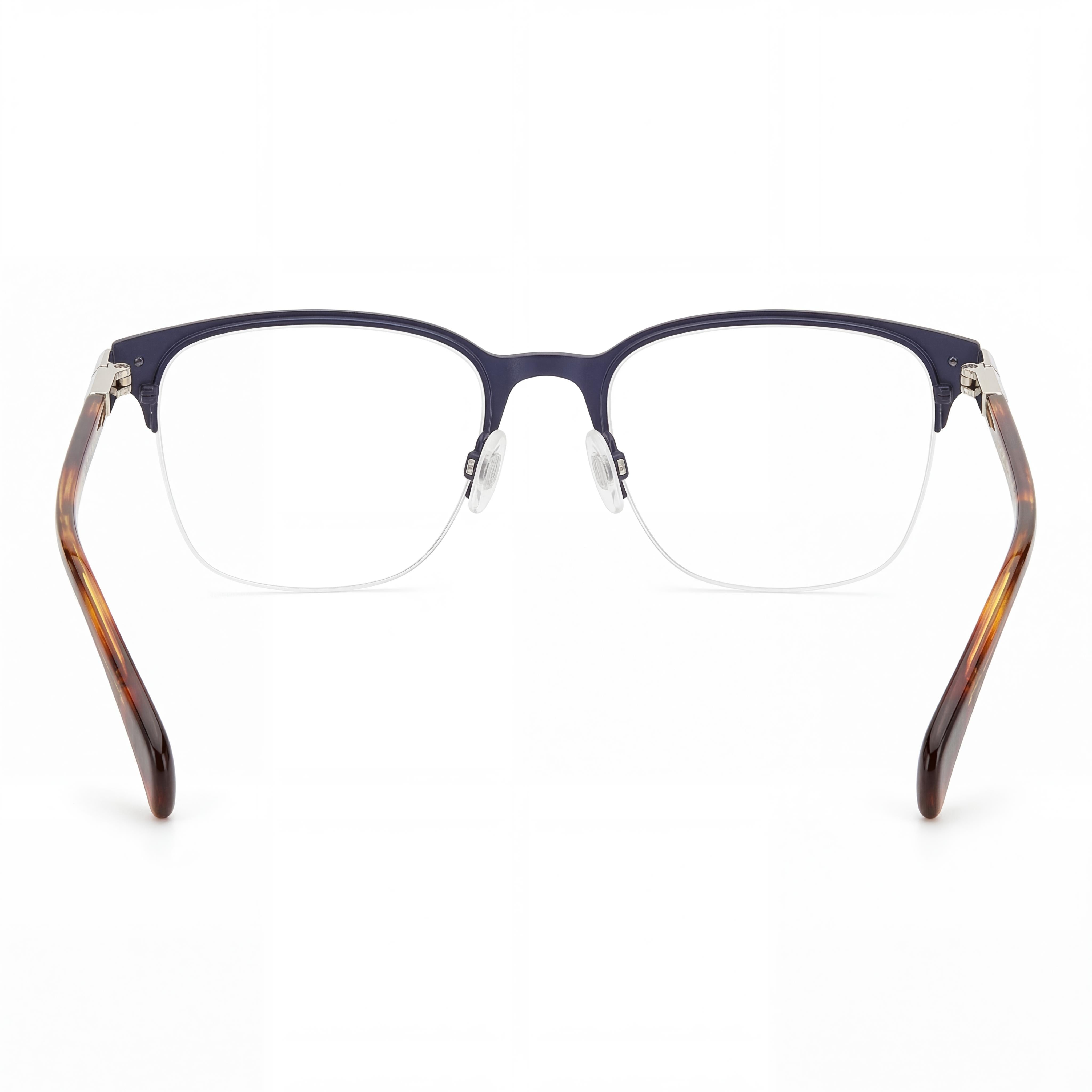 rag & bone RNB7029 Men's Matte Dark Ruthenium Metal Prescription Eyeglasses, Size 53mm, Photo 4
