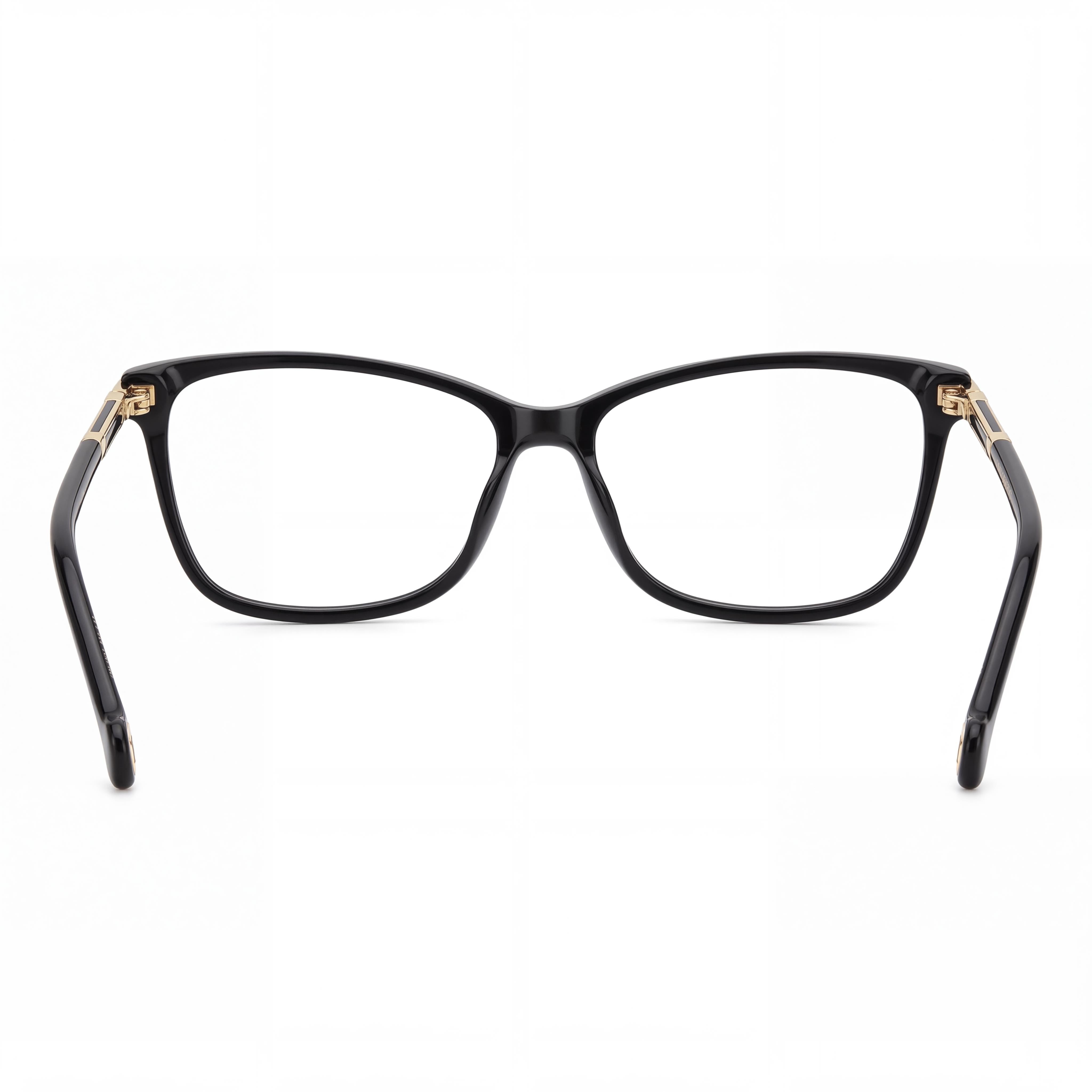 Carolina Herrera Classic Women's Sunglasses, Black Plastic Frame with Multicolor Non-Polarized Lenses, 56-14mm, Photo 4