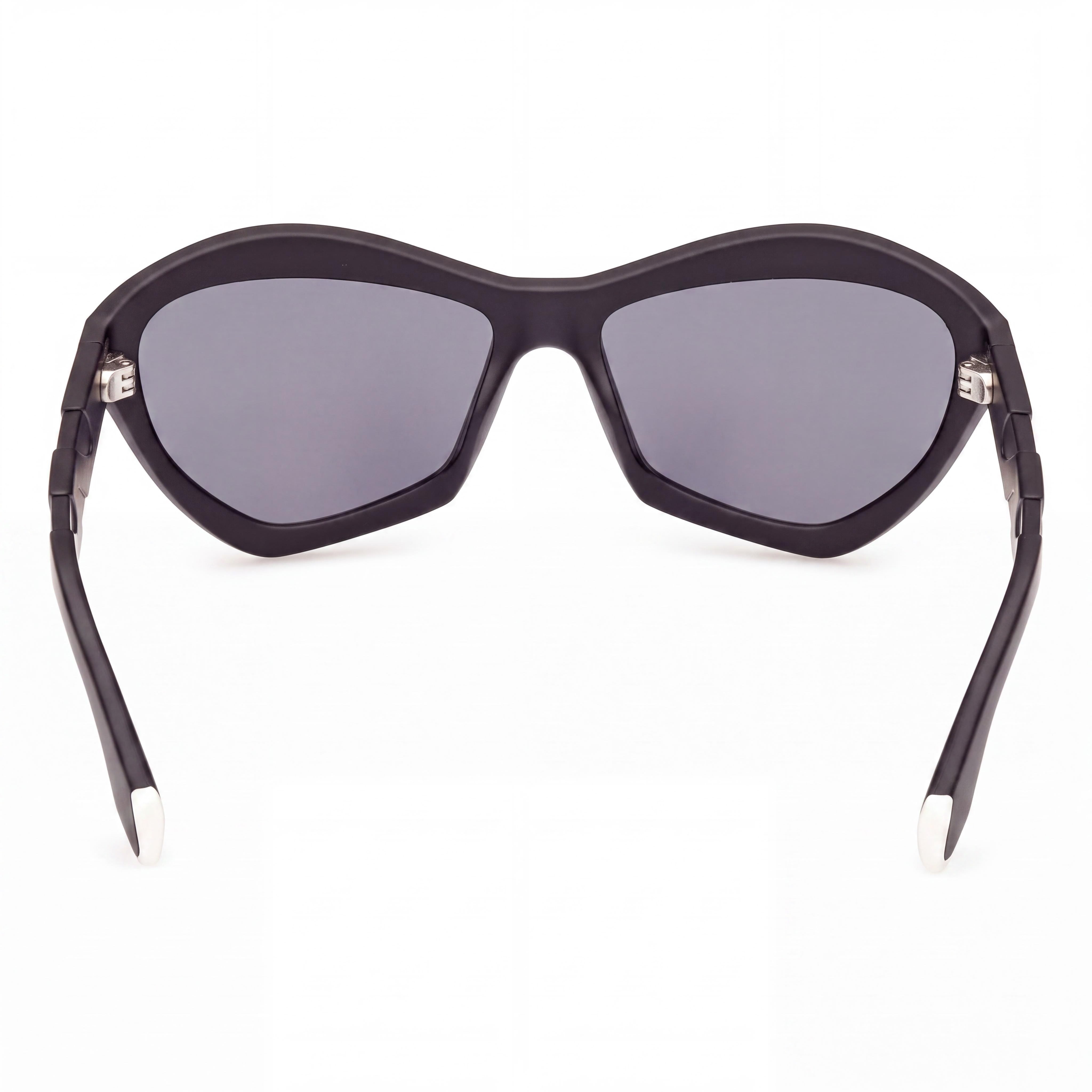 adidas Originals OR0095 Unisex Sunglasses with INJECTED Matte Black Frame, Smoke Lenses, UV Protected 59mm, Photo 3