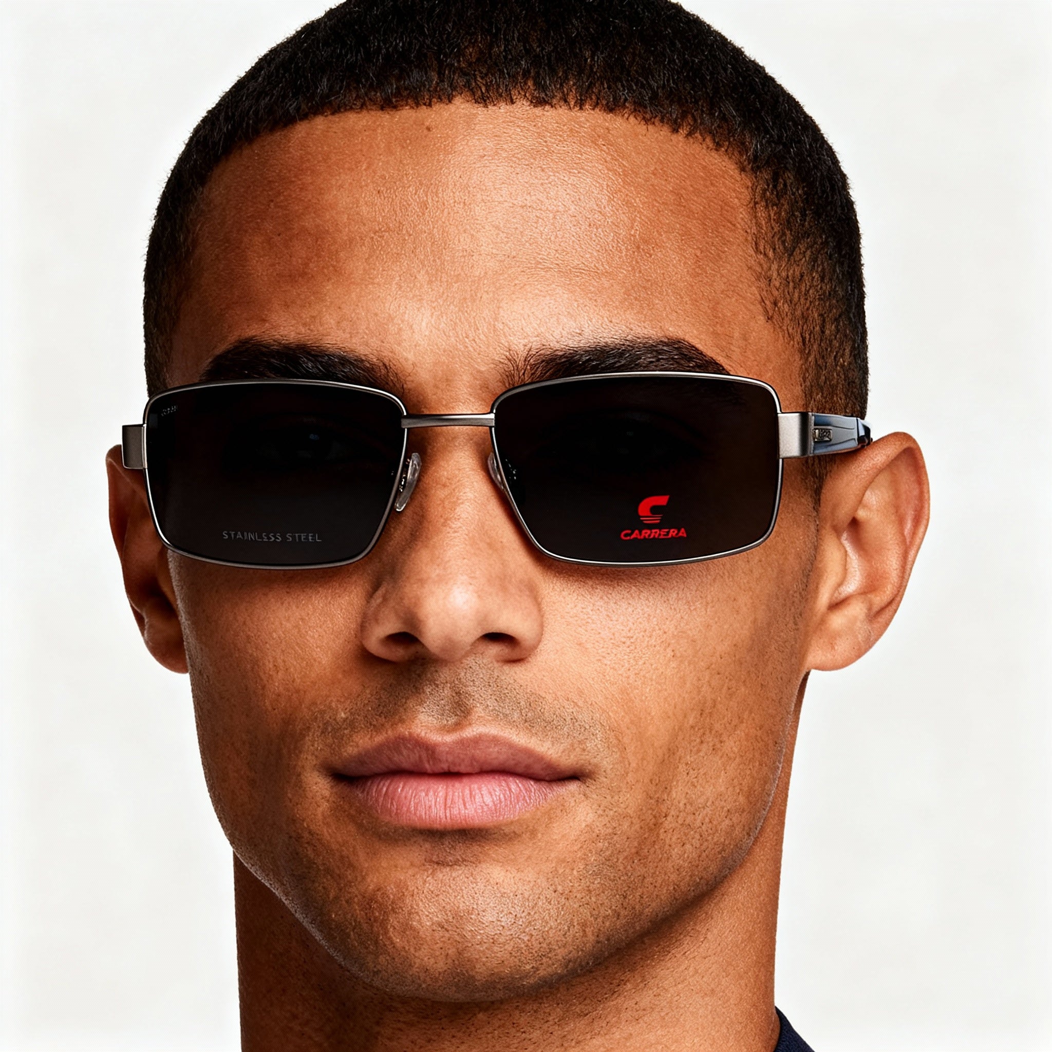 Carrera Carrera 8887 Men's Modern Alloy Steel Eyeglasses Matte Dark Ruth Clear Lens 57mm, Photo 4