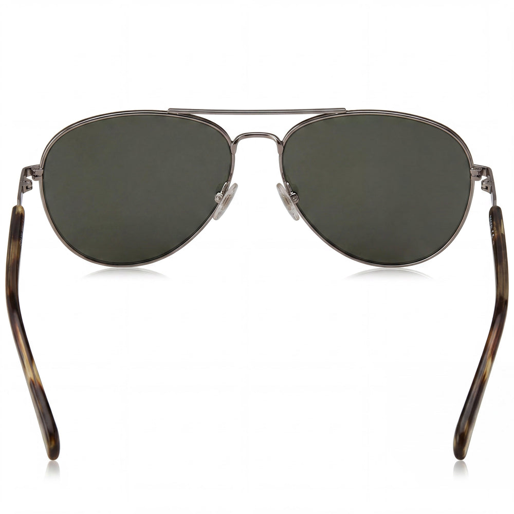 Gafas de sol Unisex Fossil Fos 3104/G/S de acero inoxidable rutenio no polarizadas de 61 mm