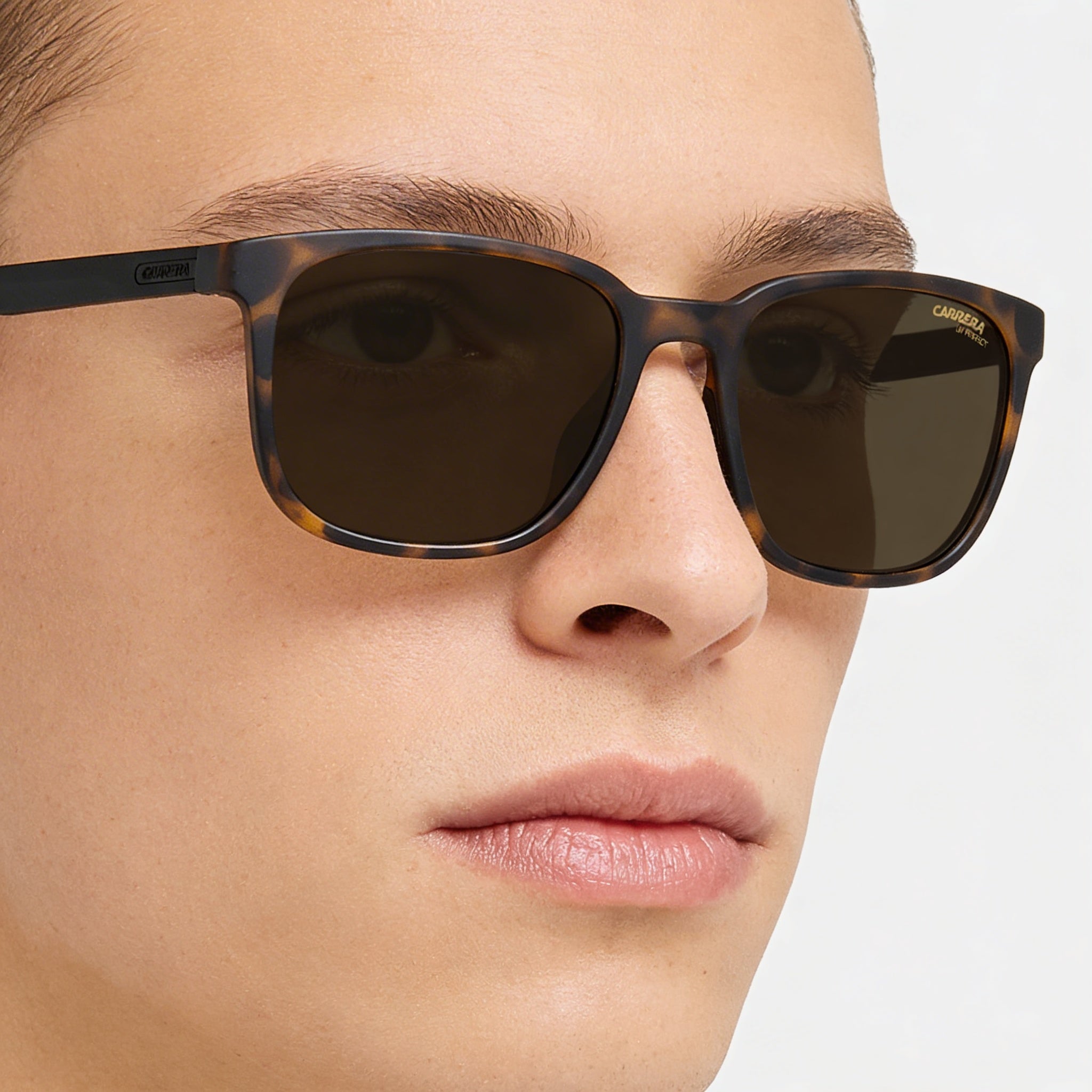 Carrera 8046/S Unisex Eyewear with Polyamide Frame, Matte Havana Color, UV Coating and 54mm Lens Width, Photo 4