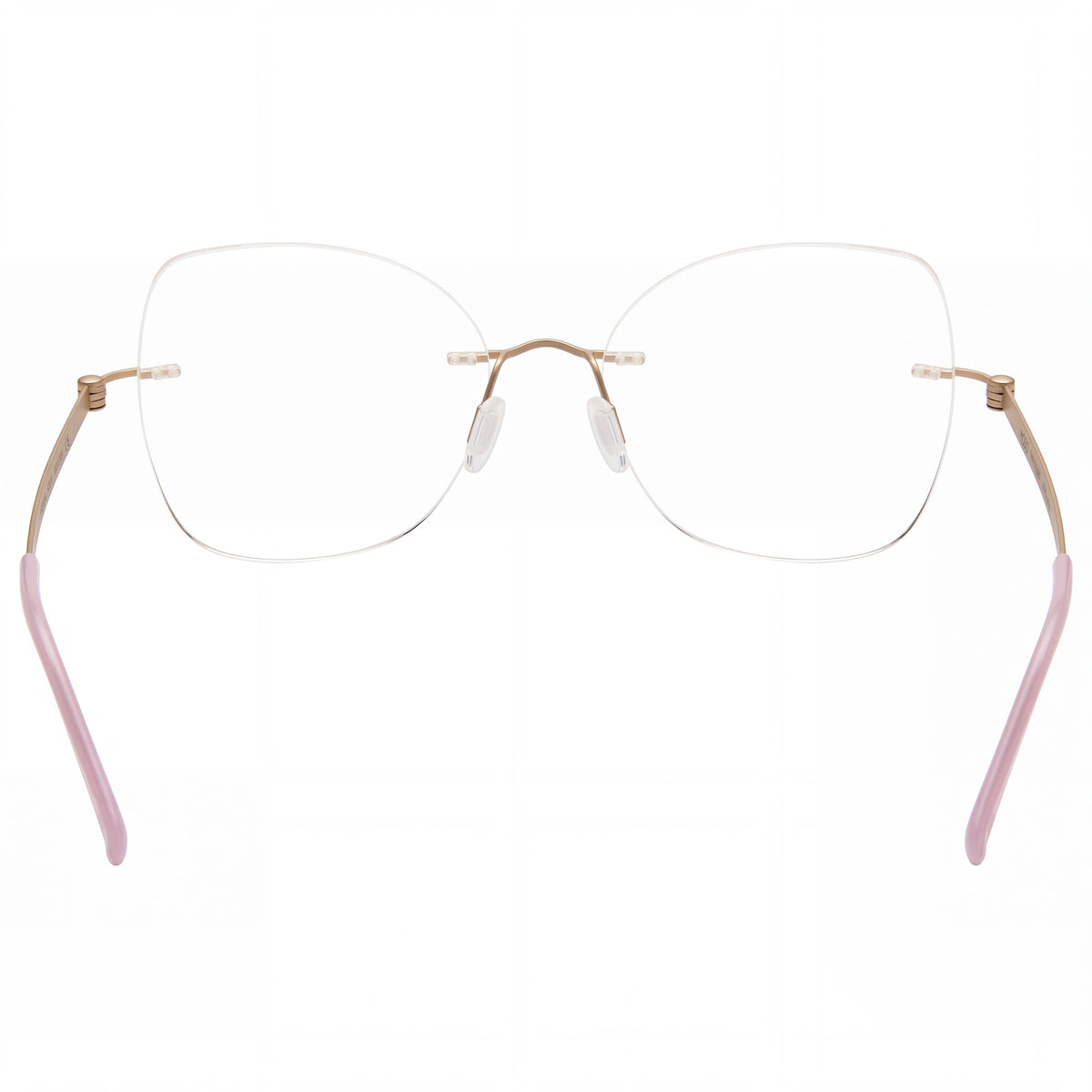MODO & ECO 4609 Women's Shiny Black Titanium Frame Eyeglasses, Lens 52mm, Bridge 16mm, Temple 142mm, Photo 3