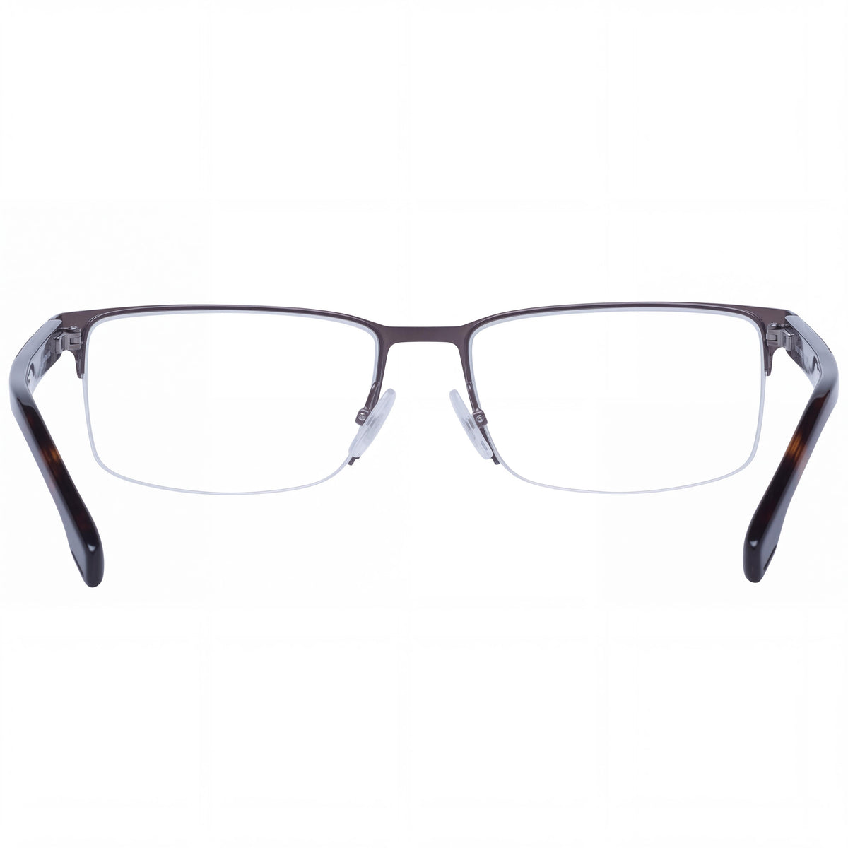 Gafas Unisex Boss 1302/U con Montura de Metal Marrón Mate y Lentes de Policarbonato sin Graduación 57-18-145, Photo 2