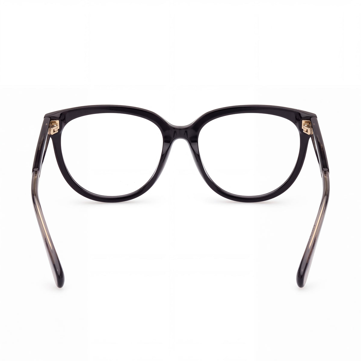 Max & Co. MO5125 Style Women's Optical Eyeglasses featuring a Black Acetate Frame, Lens Width 53mm, Photo 3
