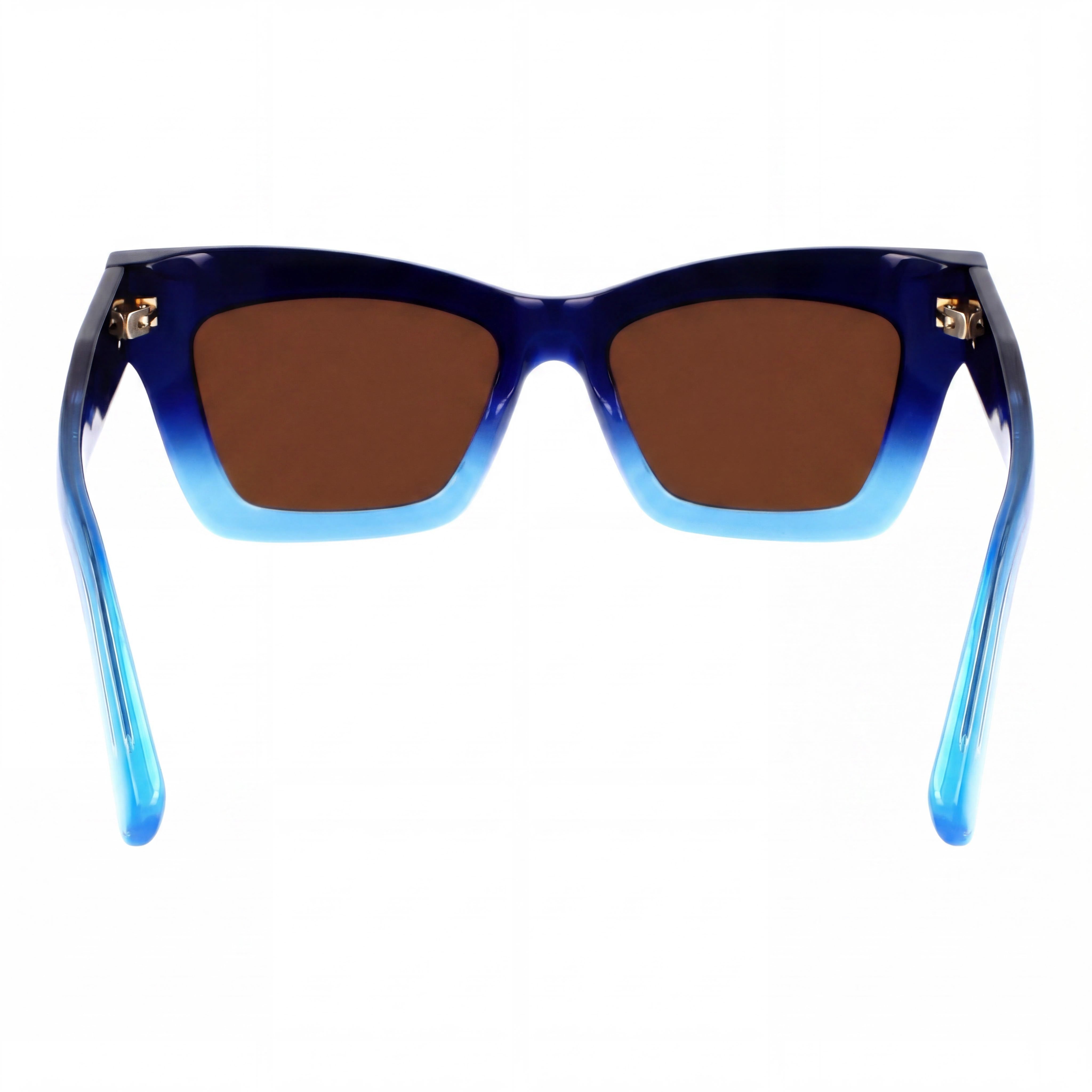 Ferragamo Sf2031s Men’s Acetate Frame Sunglasses, Dark Blue Transparent, Protection, 52mm Lens, Photo 4