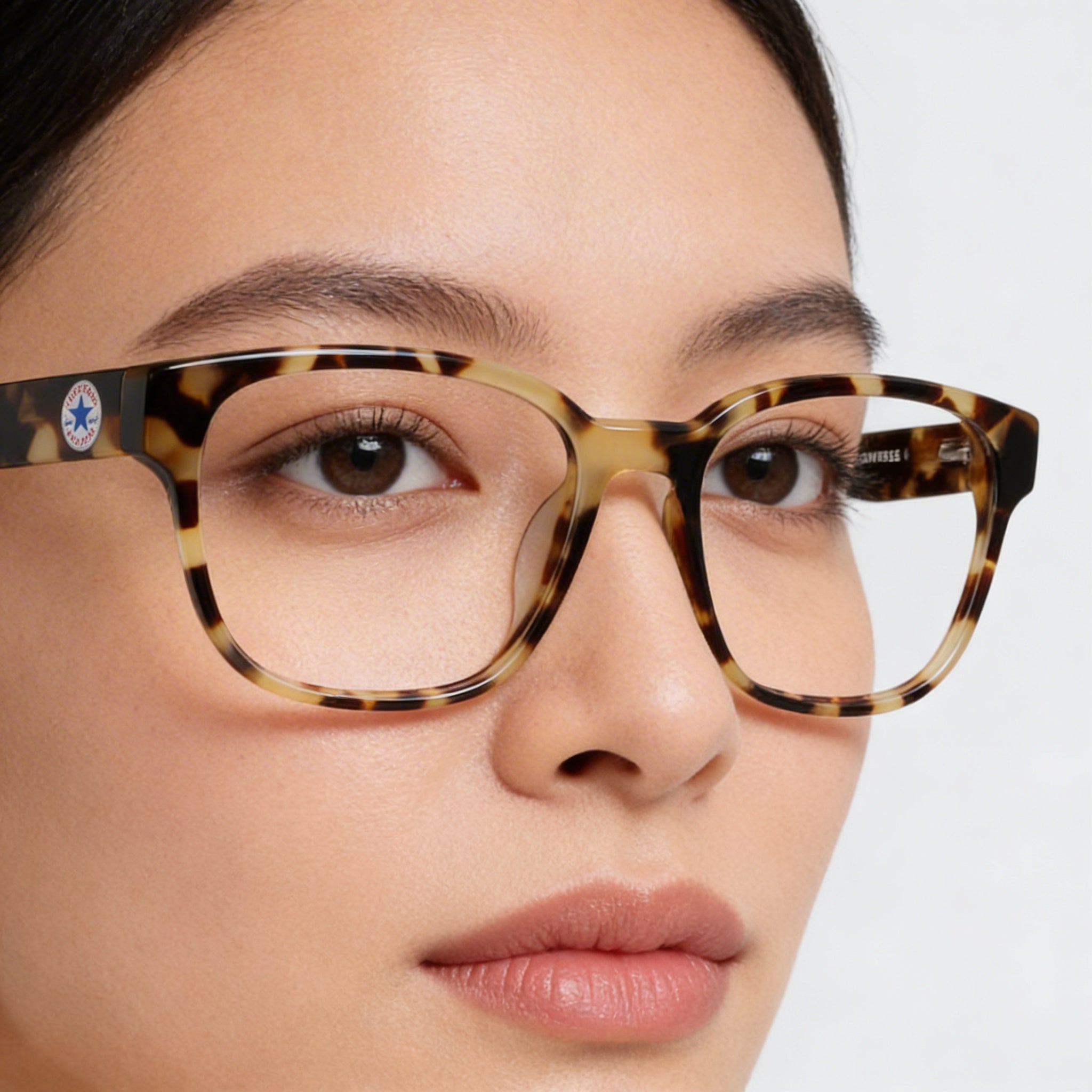 Gafas de sol Converse Modern Tokyo Tortoise para mujer, montura de acetato y policarbonato no polarizado, 53 mm, Photo 4