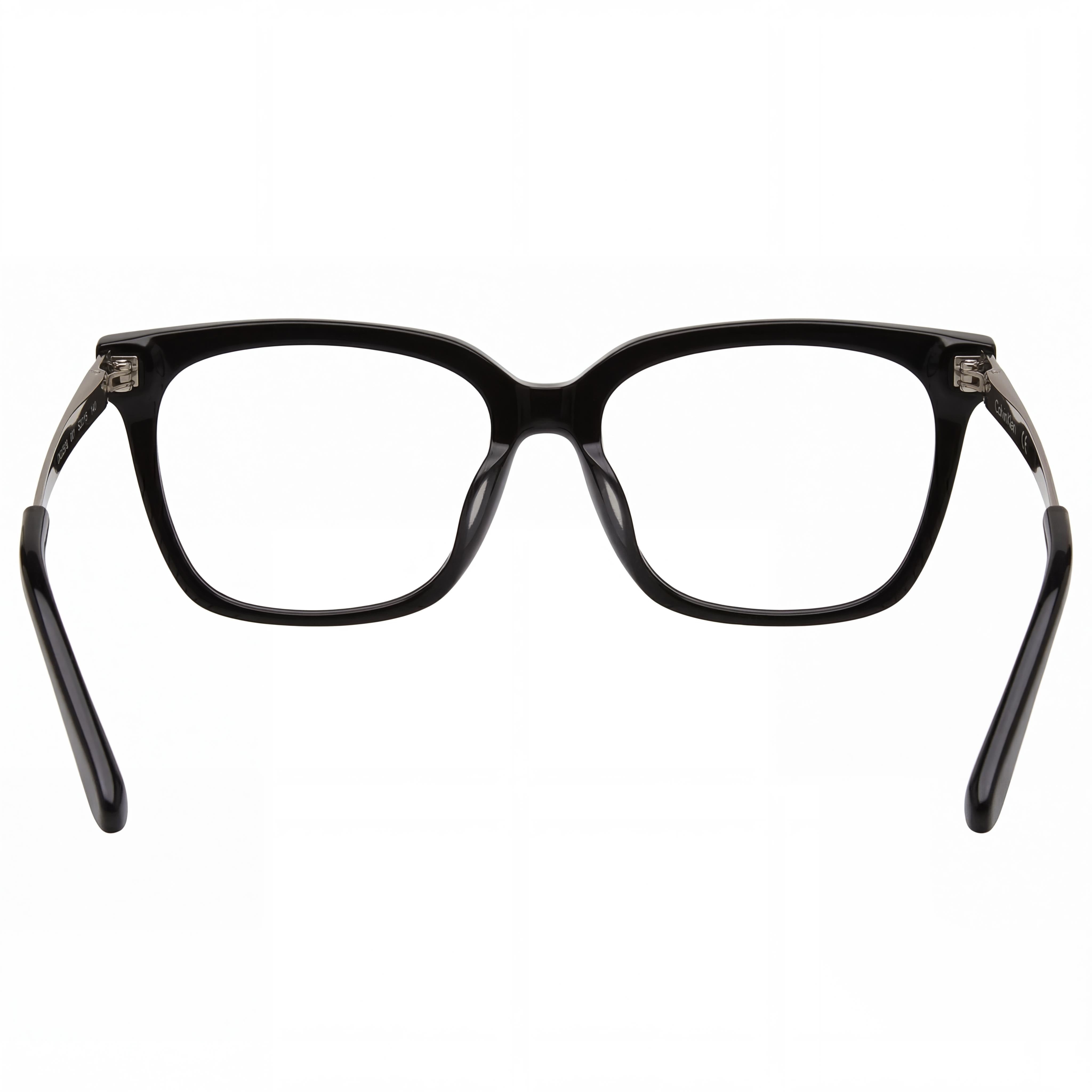Calvin Klein Modern CK22509 Women’s Black Acetate Frame with Black Polycarbonate Lenses 52mm Sunglasses, Photo 4