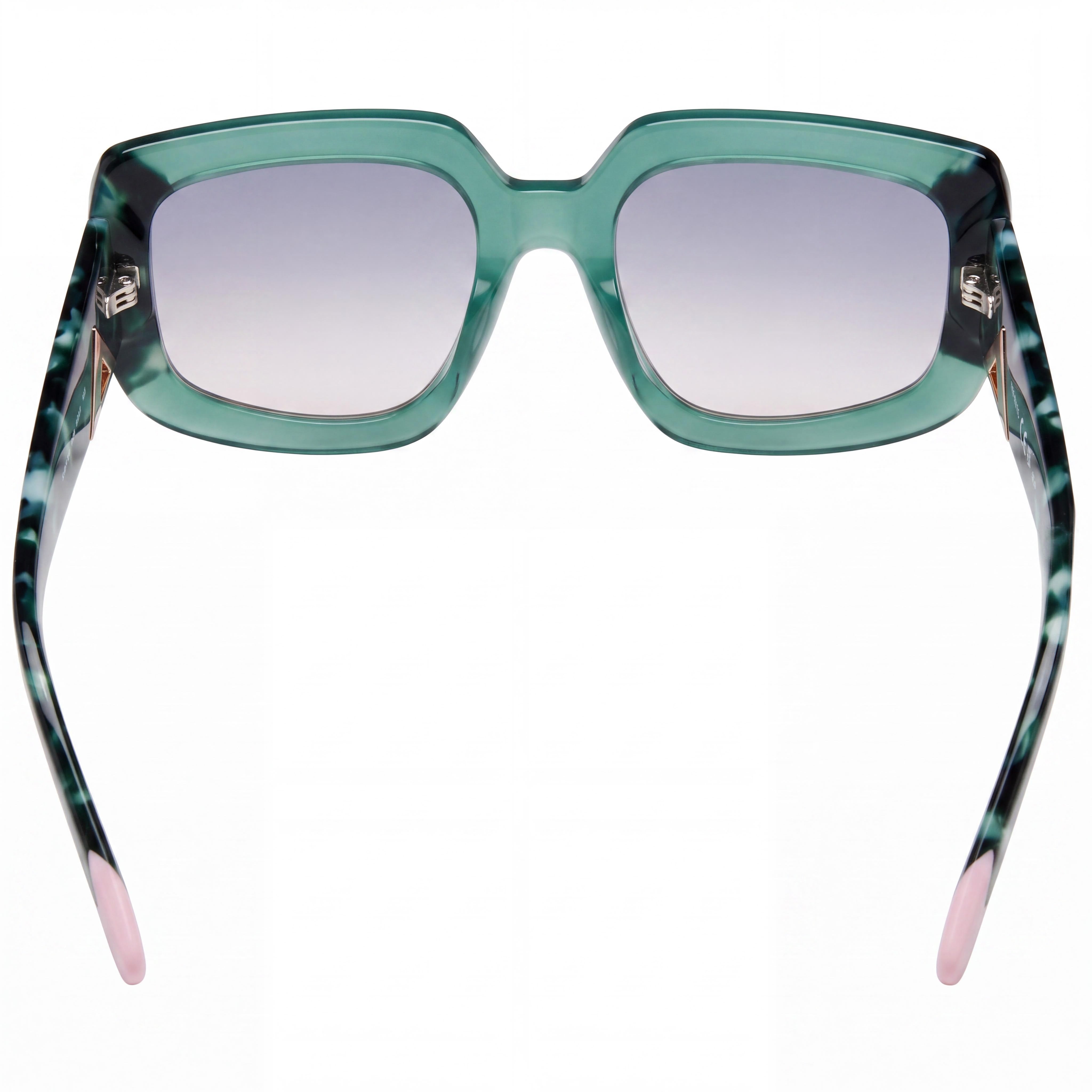 Missoni Missoni Seasonal Women's Green Pink Havana Acetate Frame UV Protection Sunglasses 54mm, Photo 4