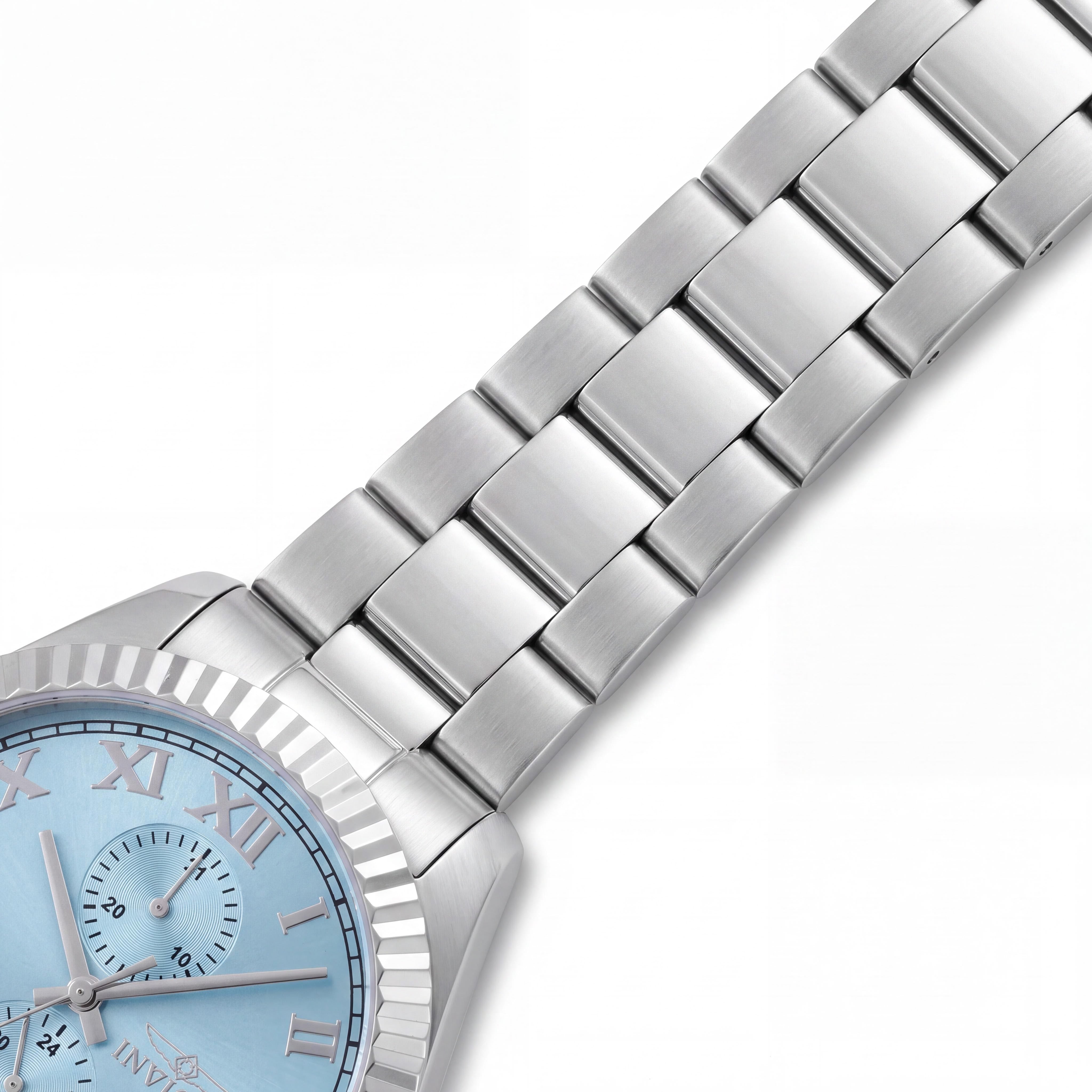 Invicta Specialty 48903 Reloj de Cuarzo Unisex de Acero Inoxidable con Esfera Azul 43mm, Photo 3
