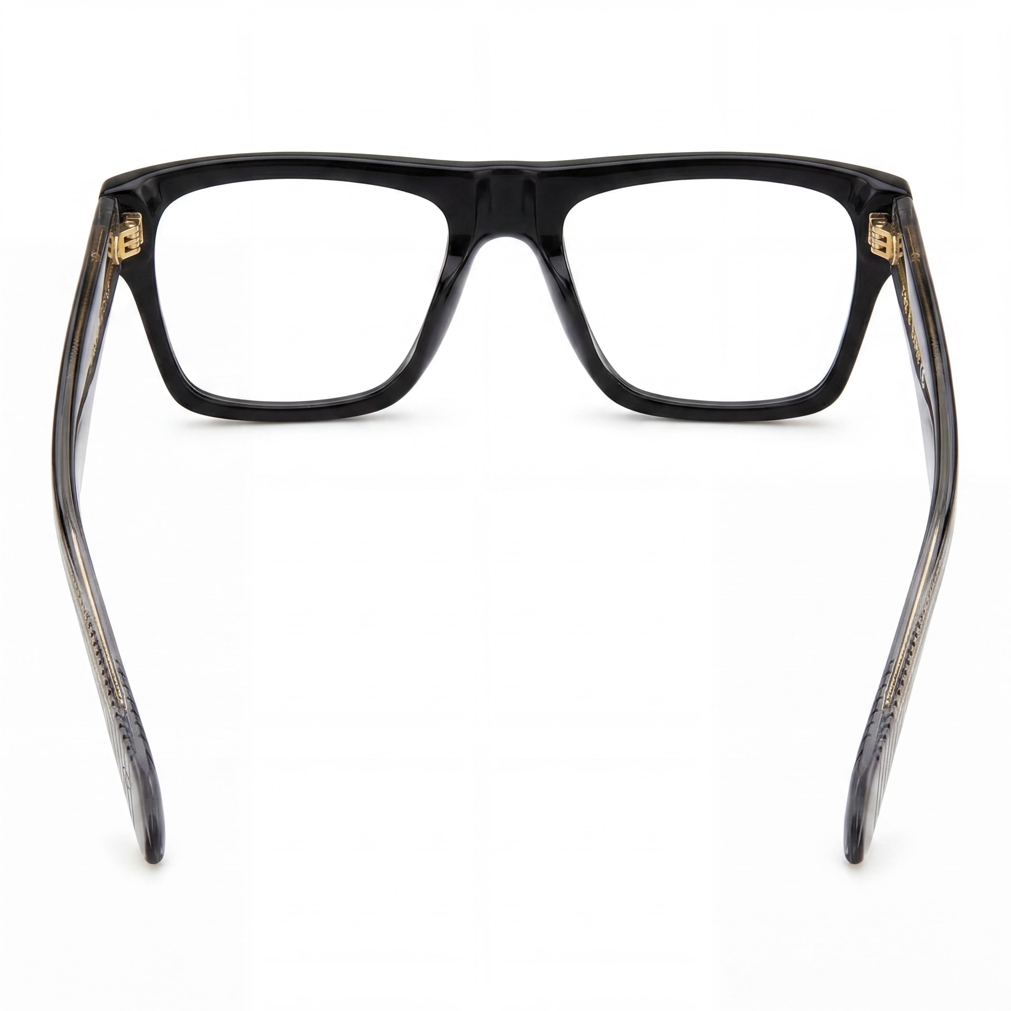 Gafas de demostración Rag & Bone RNB7036 para hombre, montura completa de aviador, color negro/gris, ECO PMMA, adaptables a la luz, 54, Photo 2
