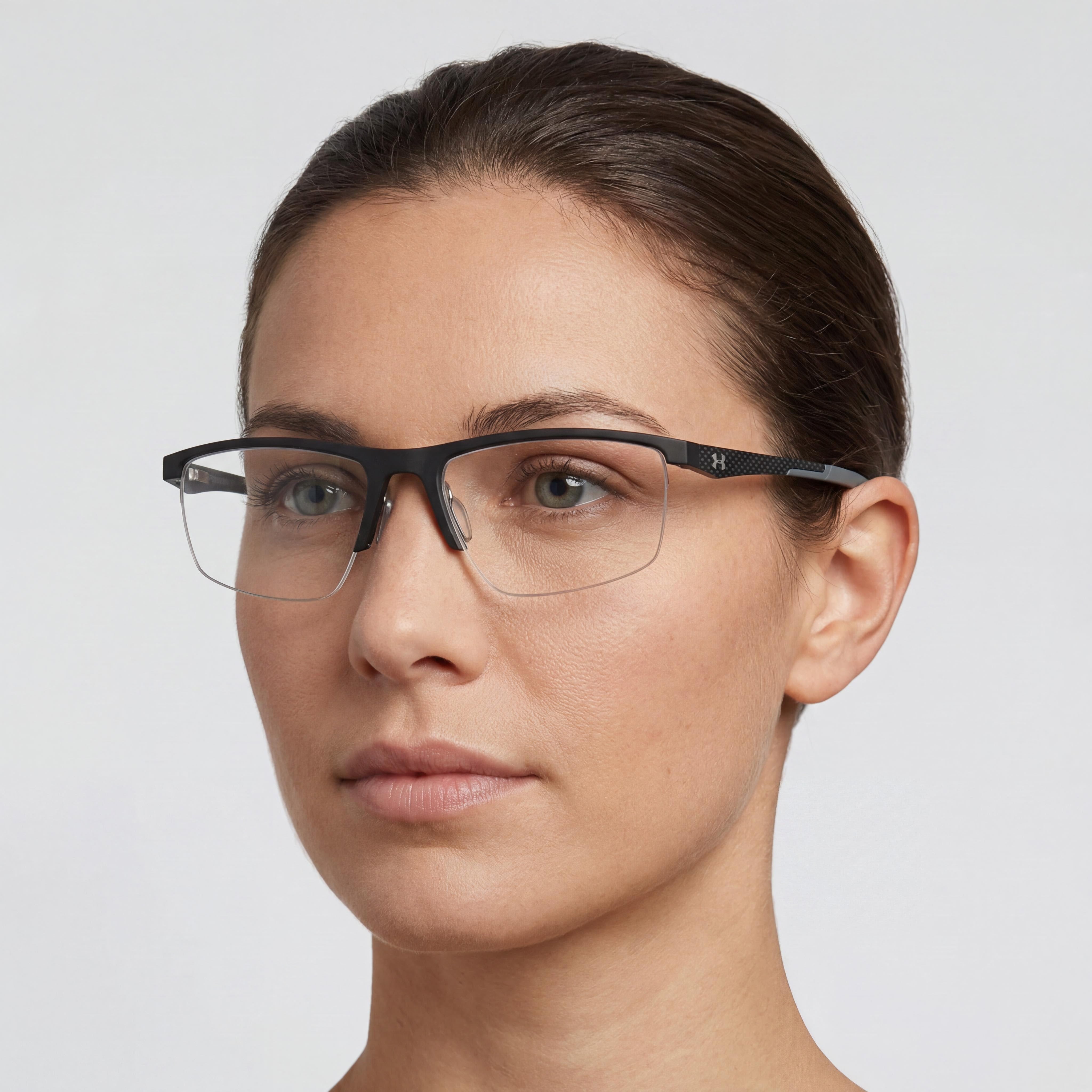 Under Armour Women’s Casual Black Grey Polyamide Frame Non-Polarized Sunglasses 56-18-145mm, Photo 4