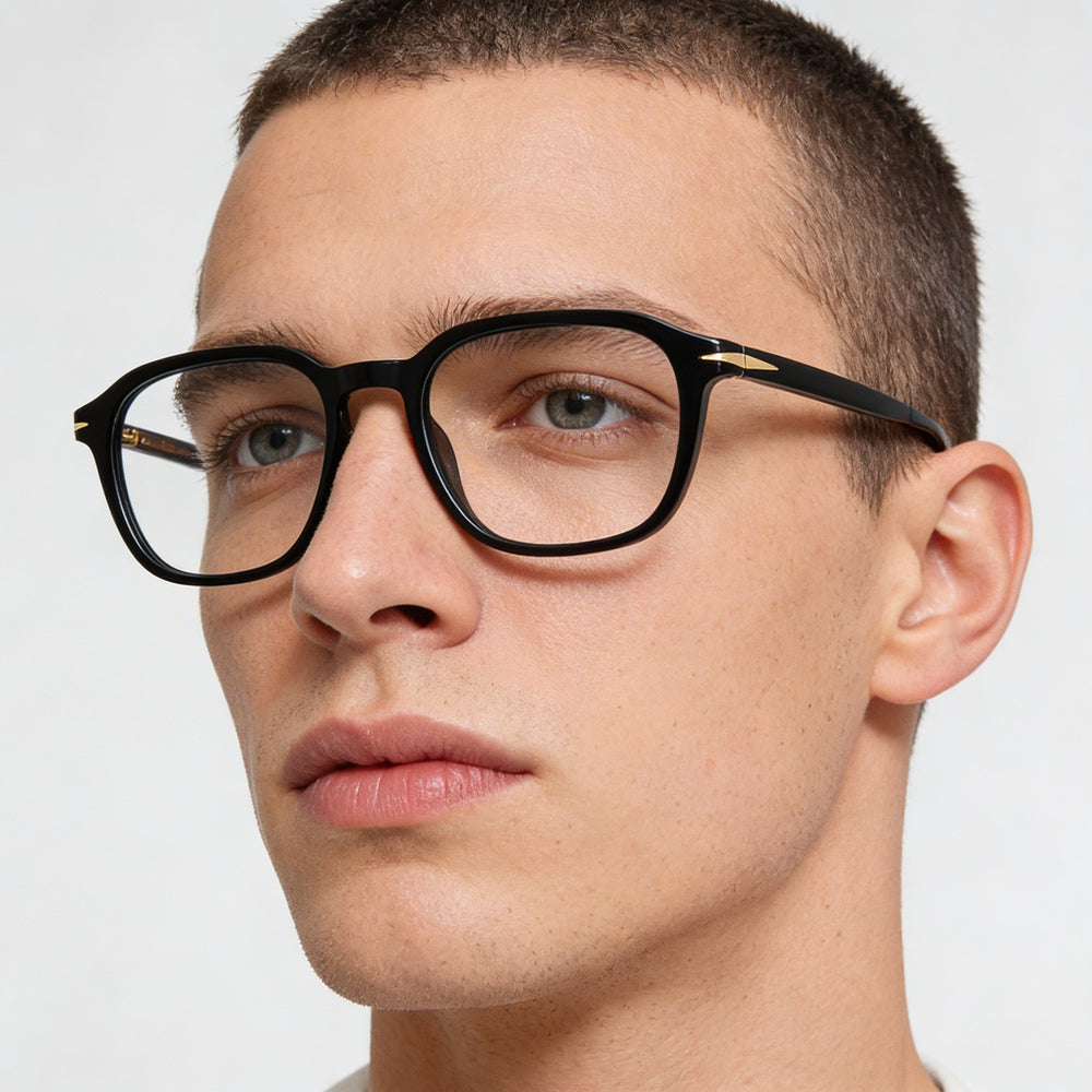 David Beckham Db 1084 Men's Polycarbonate Lenses Sunglasses with Black Plastic Frame and 51mm Lens Width