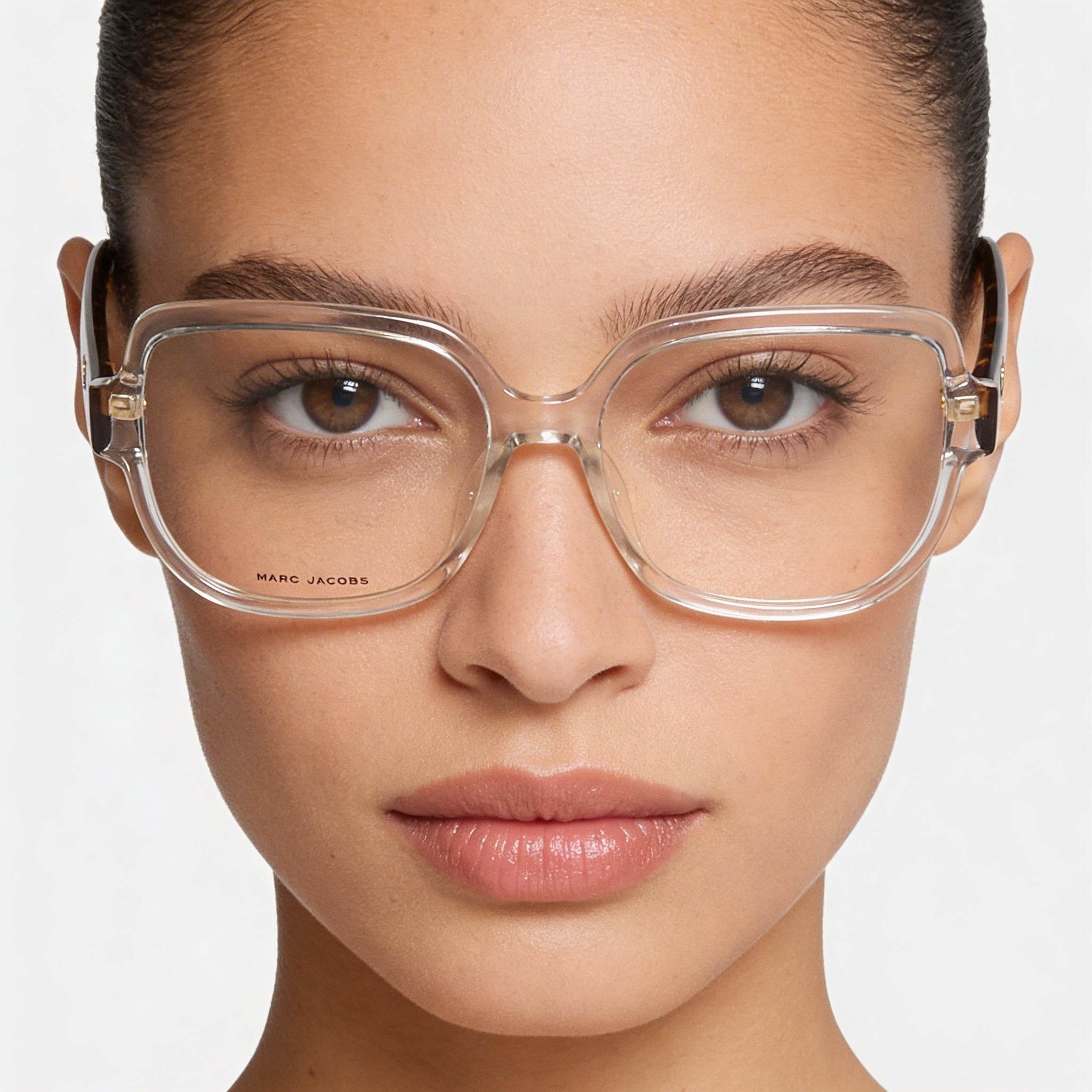 Marc Jacobs Casual Women's Optical Eyeglasses Frame, Crystal Havana, Cellulose Propionate, 55-16-145mm, Photo 5
