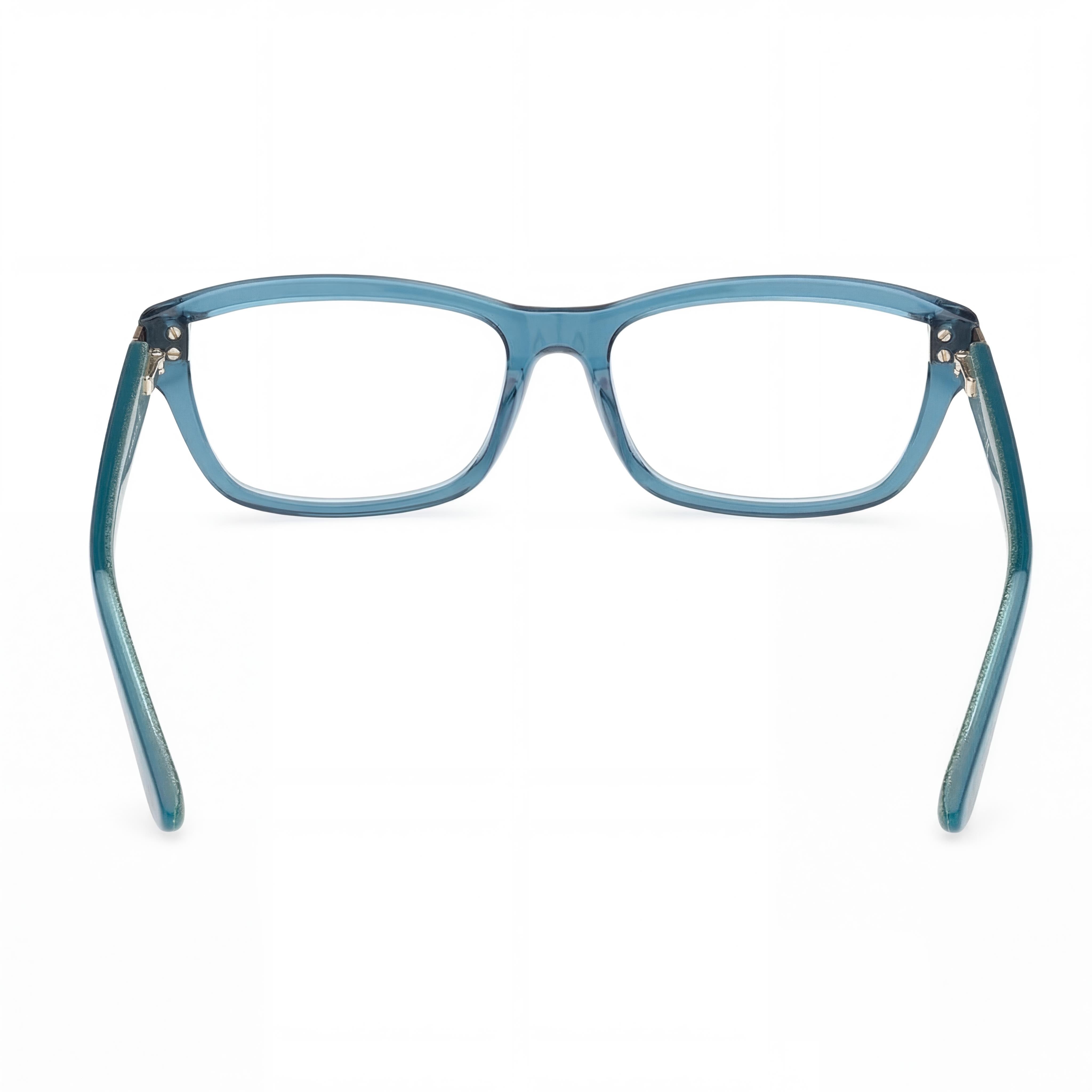 Gafas Guess GU2956 cuadradas color turquesa brillante para mujer, 54 mm, Photo 3