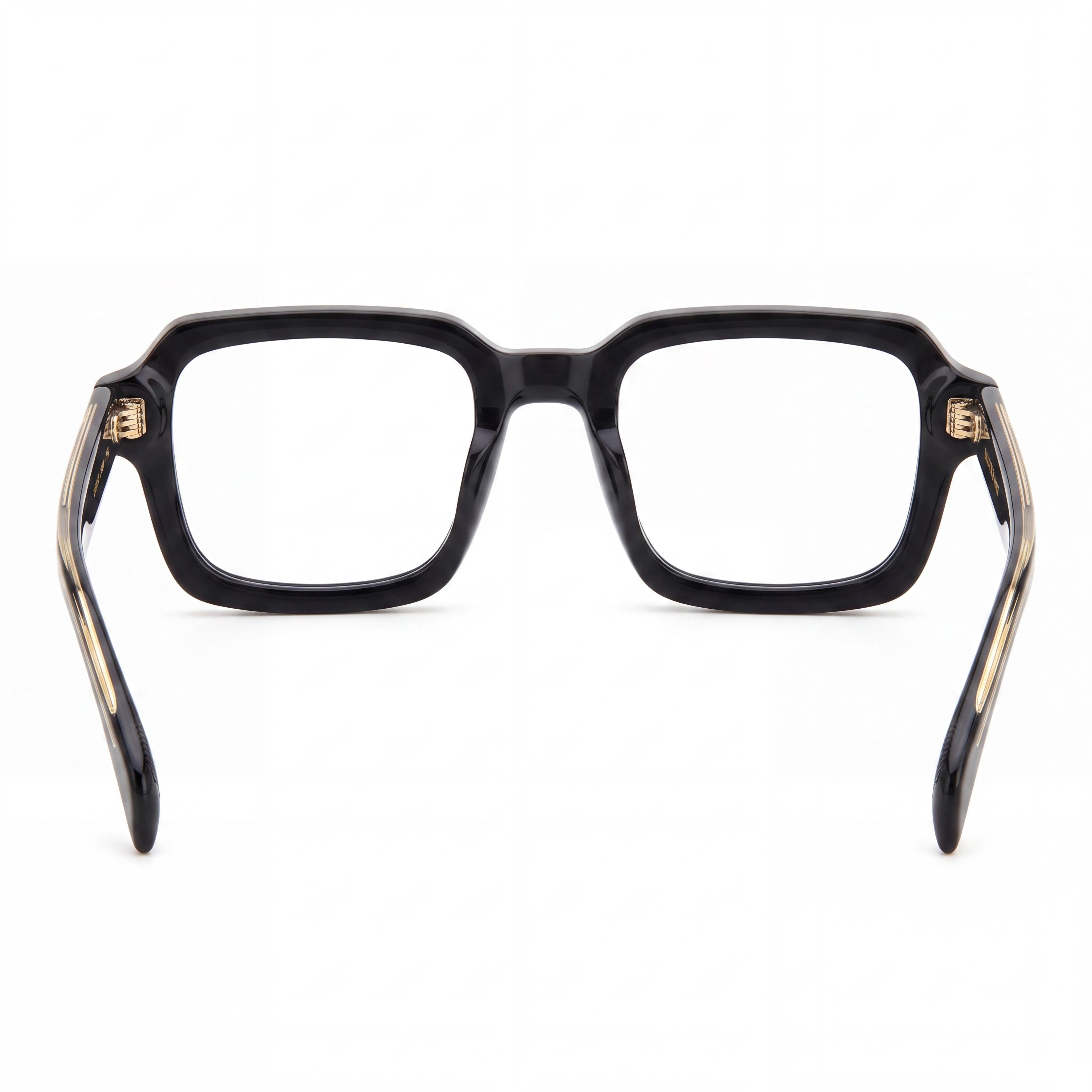 Beckham 7113 807 Men's Black Acetate Frame Polycarbonate Non-Polarised Glasses, 50mm Lens, 21mm Bridge, 145mm Temple, Photo 3
