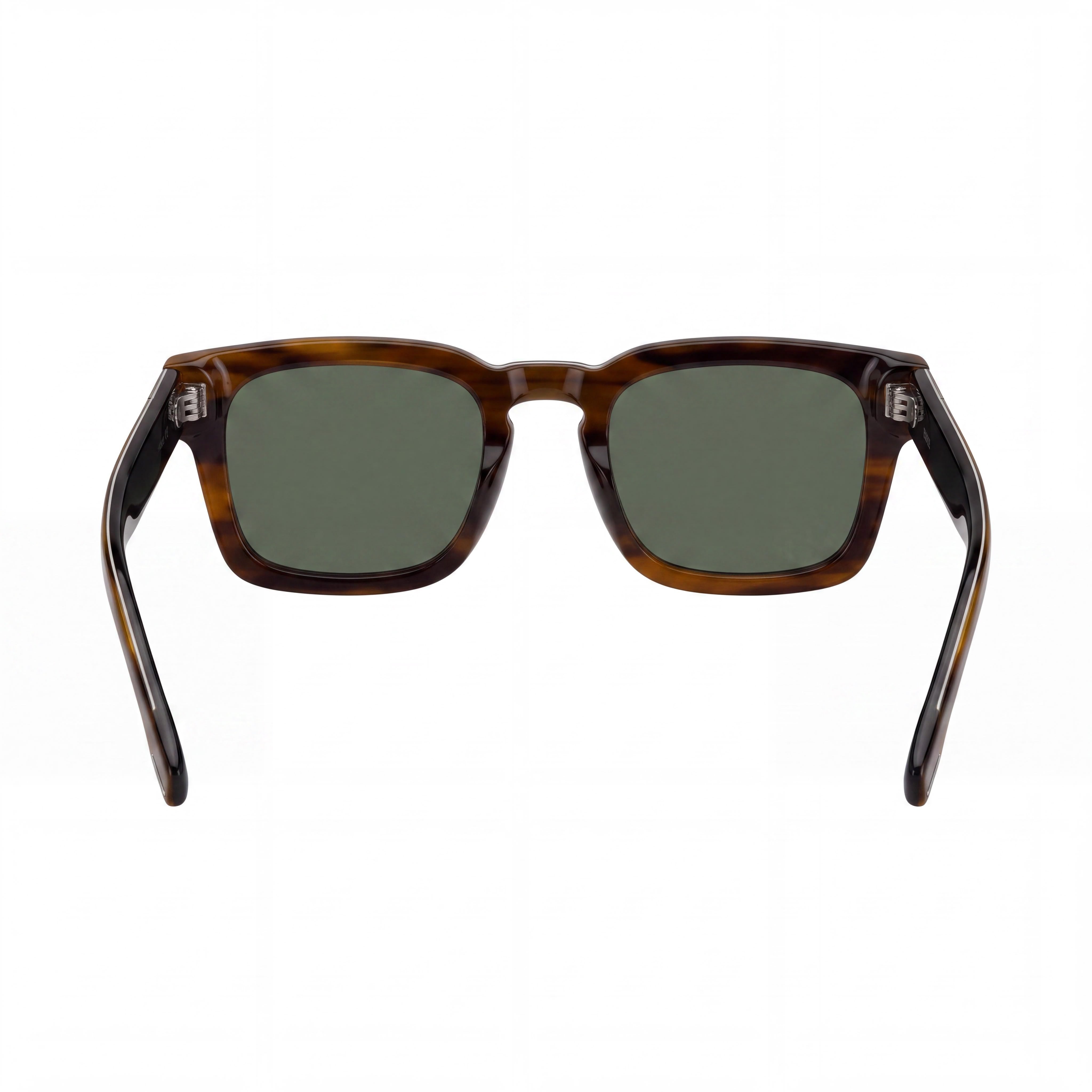 Hugo Boss Casual Women's ECO ACETATE Sunglasses, Brown Green Frame, Striped Brown Black Lens, UV Protection, Non-Polarized, 50mm, Photo 4